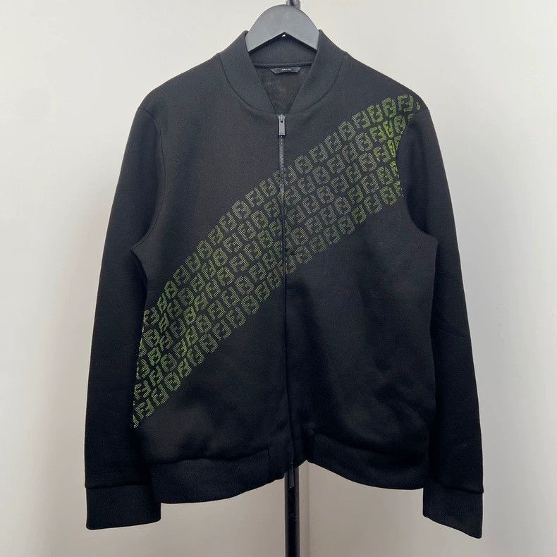 Fendi Fendi Logo Zipper Jacket Coat Size US L / EU 52-54 / 3 - 5 Thumbnail