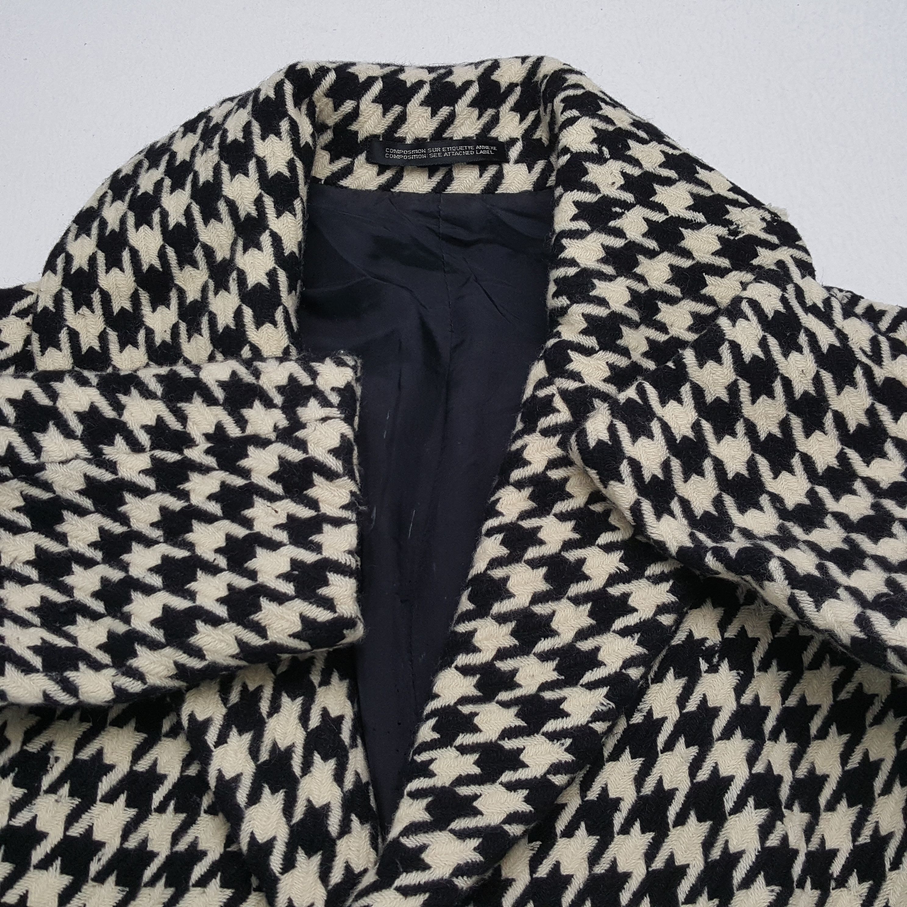 Japanese Brand × Vintage × Yohji Yamamoto Vintage YOHJI YAMAMOTO Japanese Designer Distressed Blazer Size S / US 4 / IT 40 - 11 Thumbnail