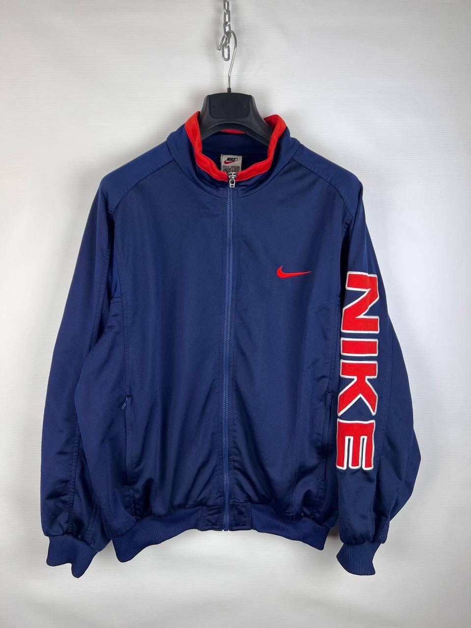Nike Nike 90s vintage track jacket size M Size US M / EU 48-50 / 2 - 1 Thumbnail