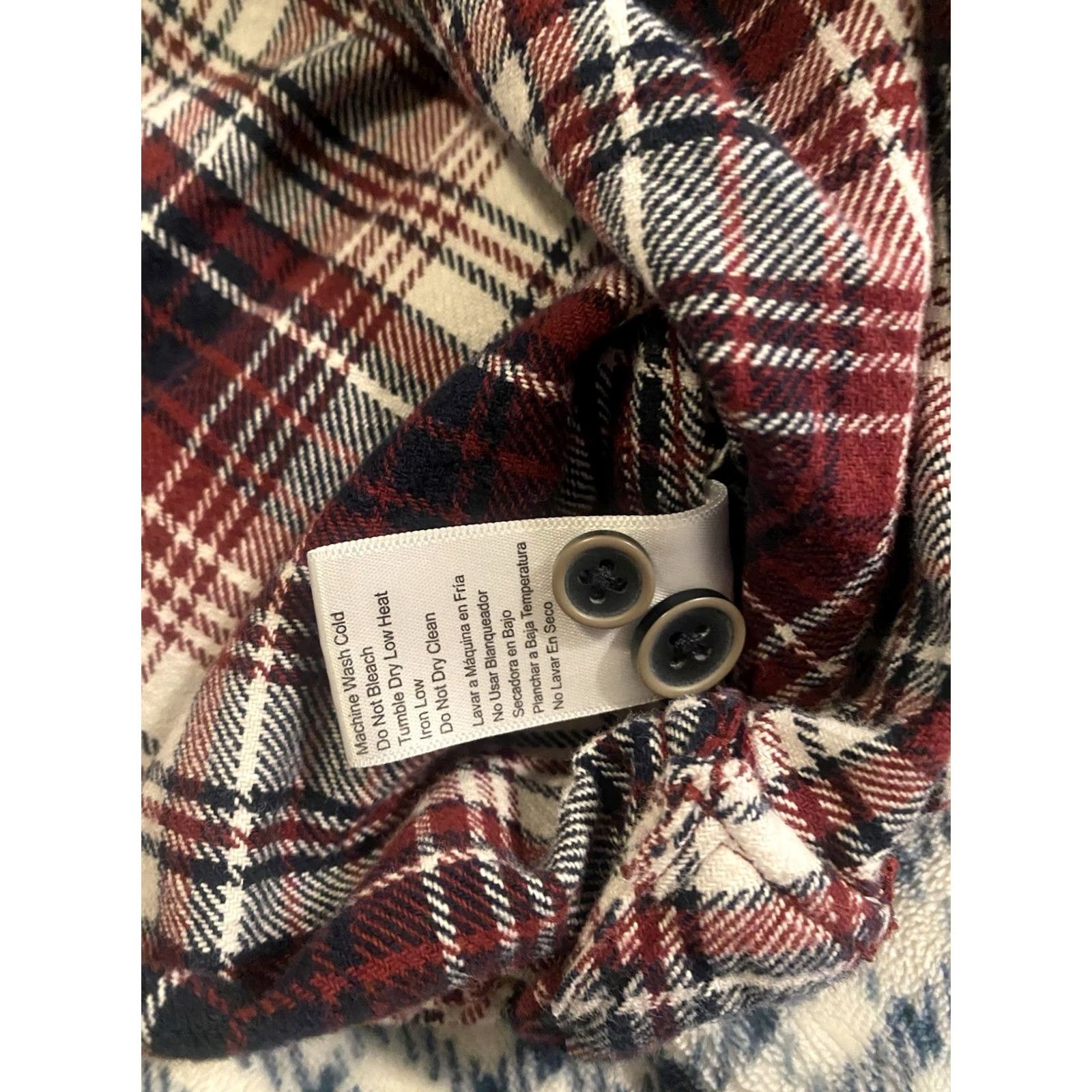 Vintage JACHS Heavyweight Flannel Shirt Red Plaid Button-Up XL Men’s Long Sleeve Casual Workwear Pocket Regular Fit Size US XL / EU 56 / 4 - 7 Thumbnail