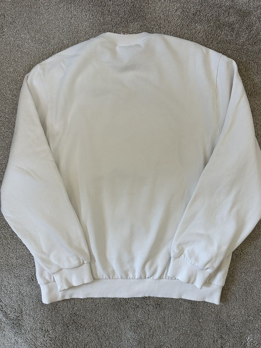Lacoste × Supreme Supreme Lacoste Pique Crewneck Size US XL / EU 56 / 4 - 7 Thumbnail