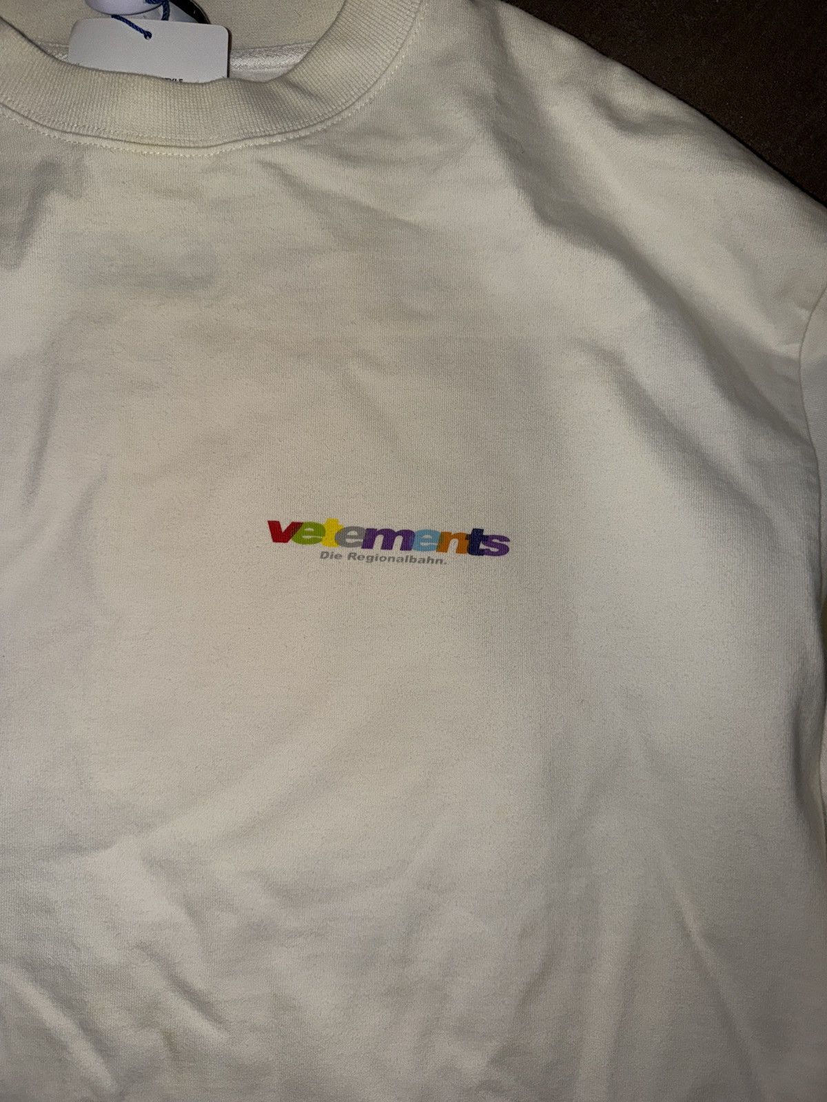 Vetements Vetements die regionalbahn Shirt Size US XS / EU 42 / 0 - 3 Thumbnail
