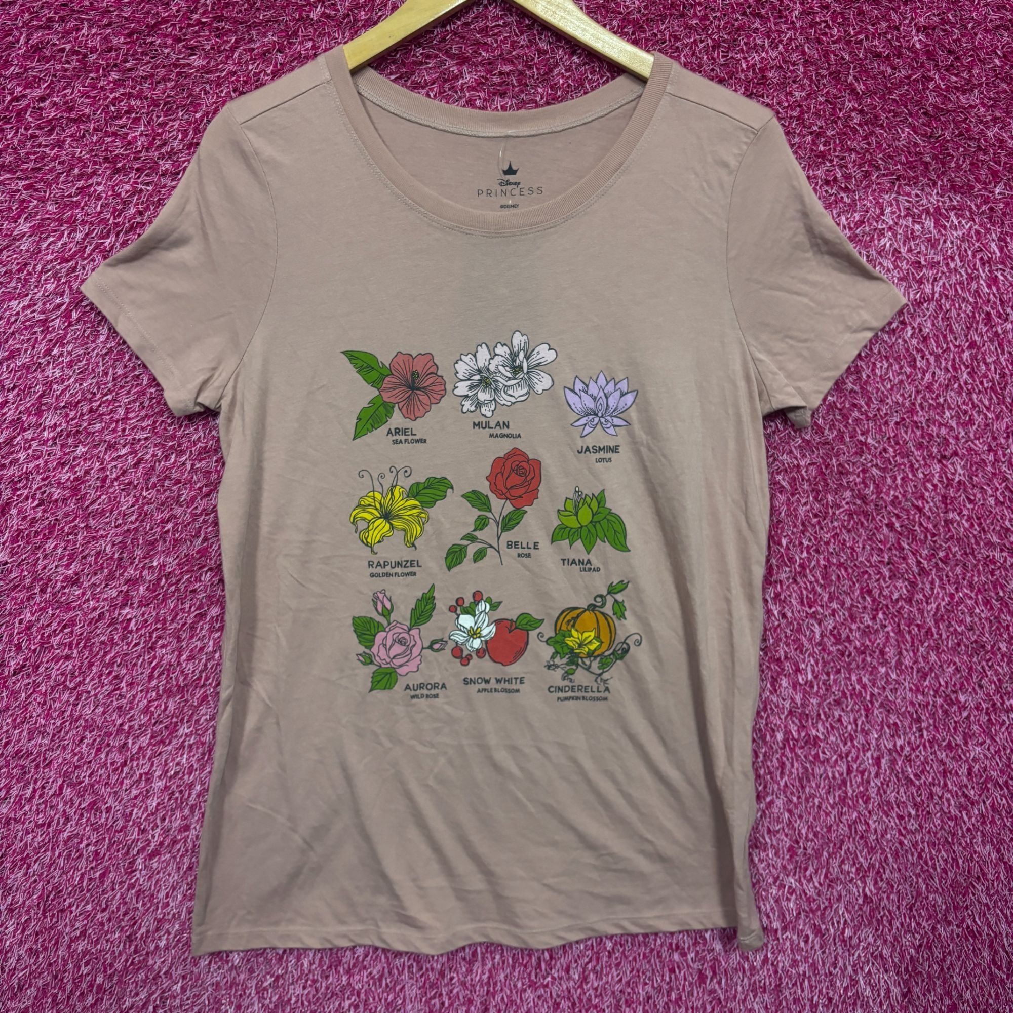 Disney Disney Princess Flower women’s plus size T-shirt 00 Size XXS / US 00 / IT 34 - 1 Thumbnail