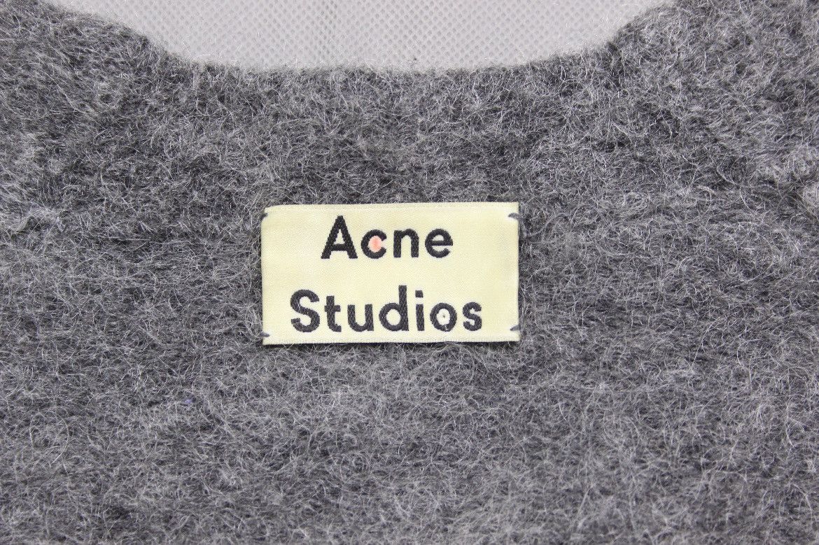 Acne Studios Acne Studios Mohair Cardigan Raya Short Paw14 Size XS / US 0-2 / IT 36-38 - 10 Thumbnail