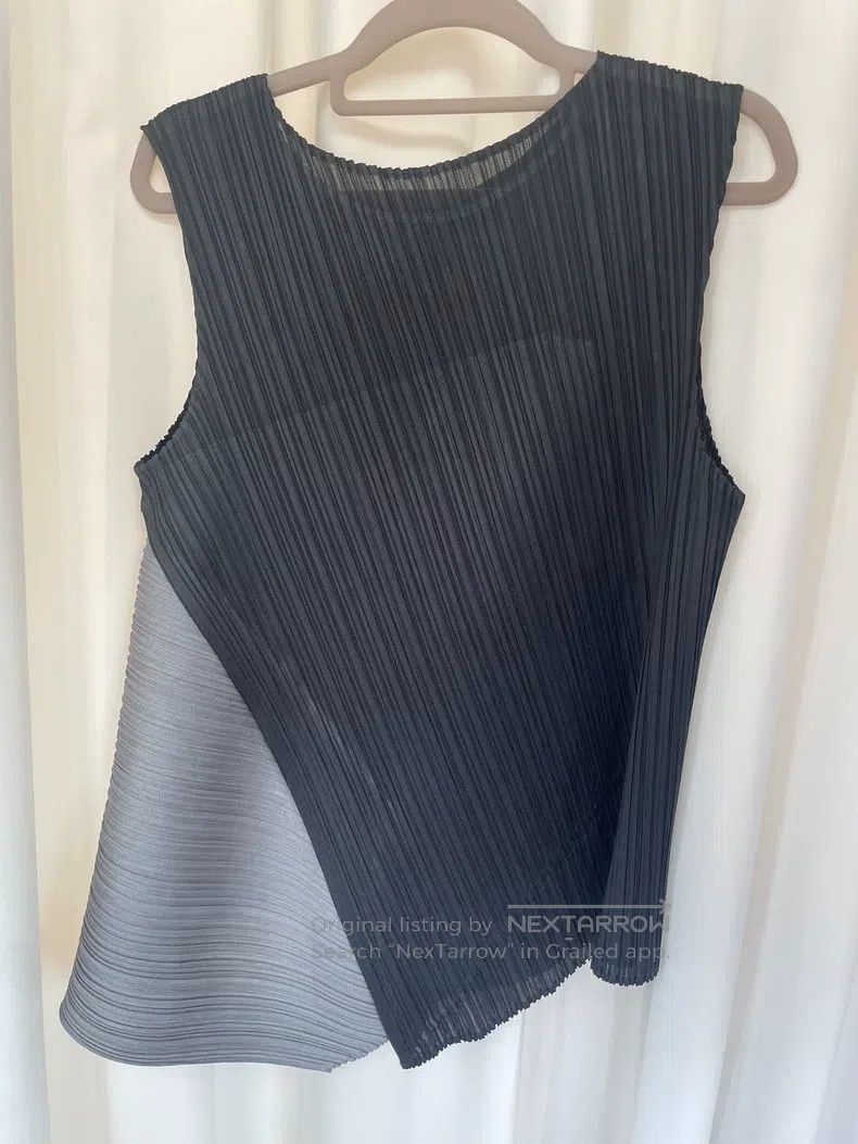 Issey Miyake Issey Miyake Diamond Cut Tank Top Size L / US 10 / IT 46 - 2 Thumbnail