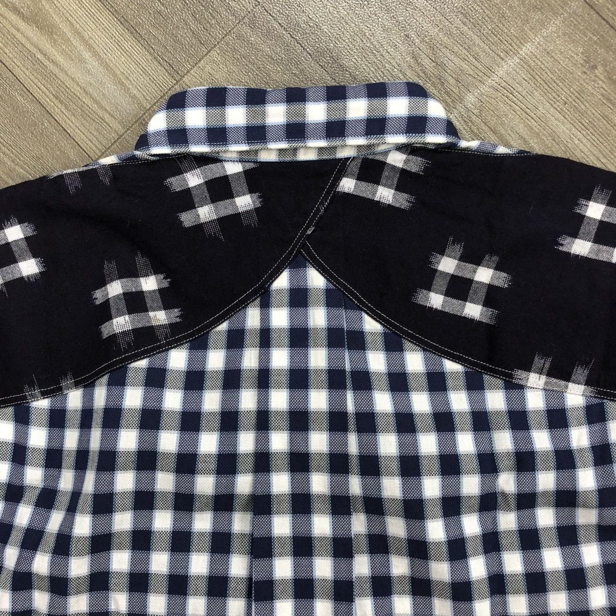 Comme des Garcons Homme 🇯🇵 SS15 Junya Watanabe Comme des Garcons Man Plaid Shirt CDG Size US S / EU 44-46 / 1 - 14 Thumbnail