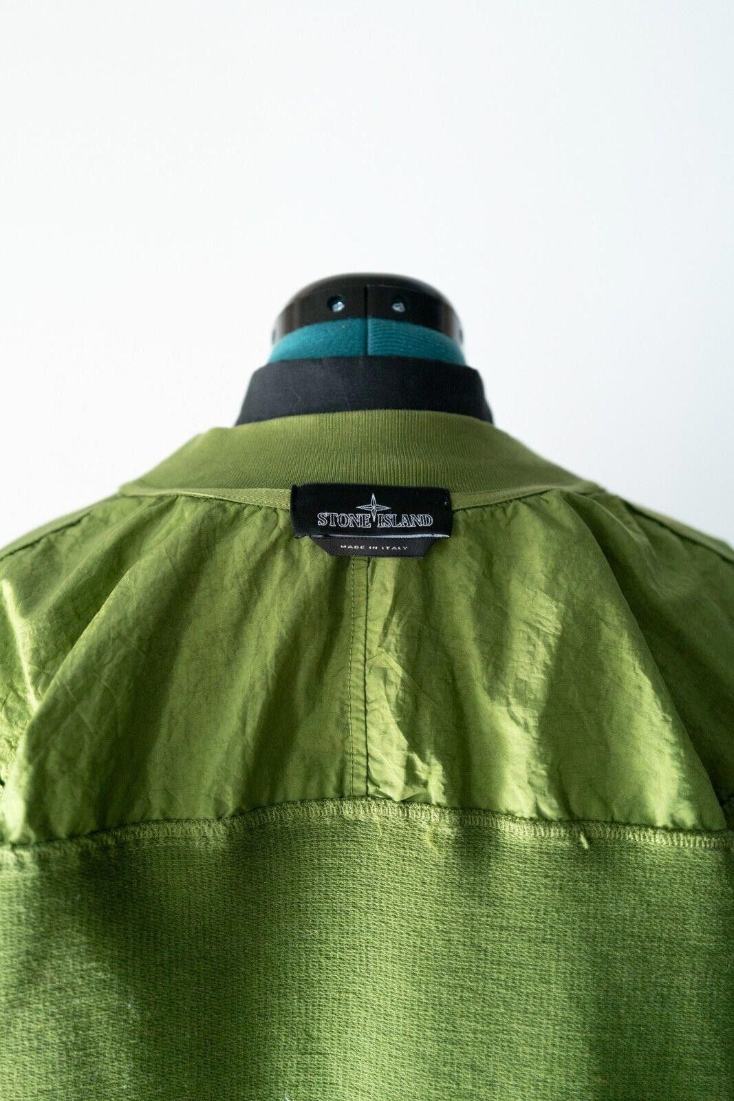 Stone Island Stone Island Green Bomber Jacket sz. L Size US L / EU 52-54 / 3 - 4 Thumbnail