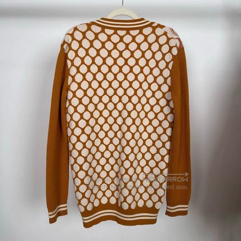Hermes Hermes Classic Pig Nose Printed Knit Cardigan Size XXS / US 00 / IT 34 - 2 Thumbnail