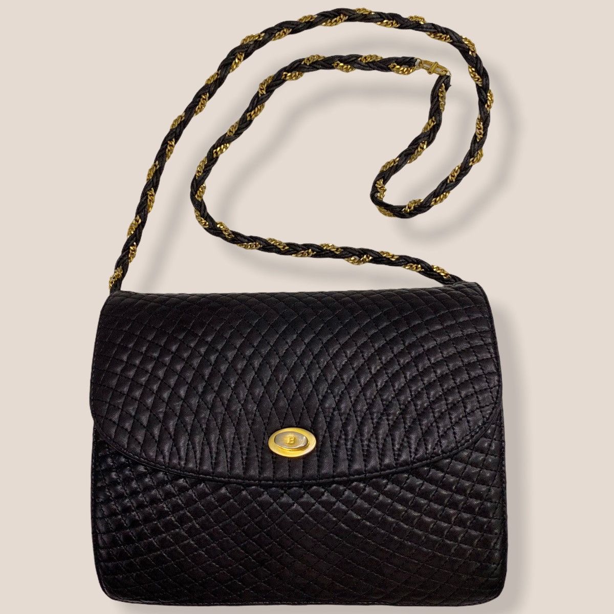 Bally ‼️LASTDROP‼️ AUTHENTIC BALLY LEATHER QUILTED SHOULDER BAG Size ONE SIZE - 11 Thumbnail