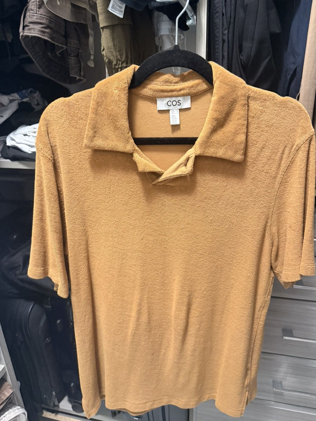 Cos Terrycloth beige polo Size US S / EU 44-46 / 1 - 1 Thumbnail