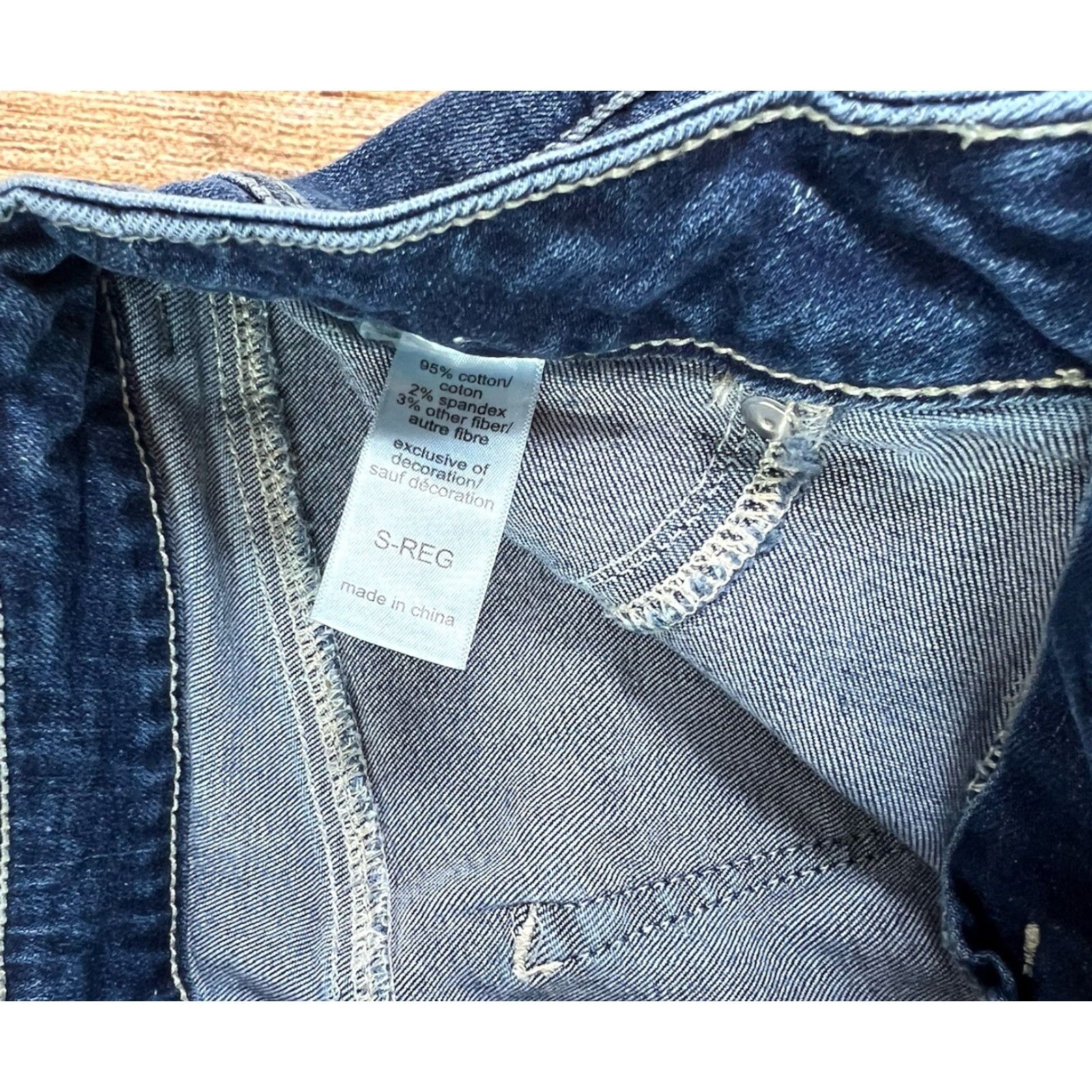 Vintage Maurices Jeans Skinny Denim Size S Regular 28x31 Blue Women Womens Size 28" / US 6 / IT 42 - 5 Thumbnail