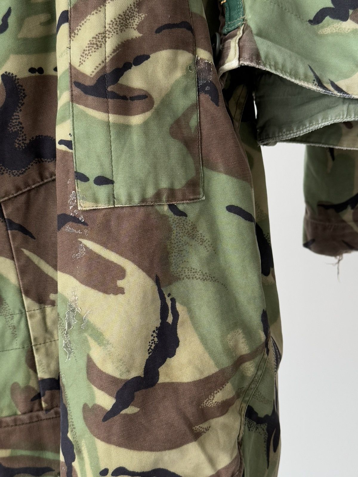 Vintage 1968 Pattern Vintage British Army DPM Camo Combat Suit Size US L / EU 52-54 / 3 - 8 Thumbnail