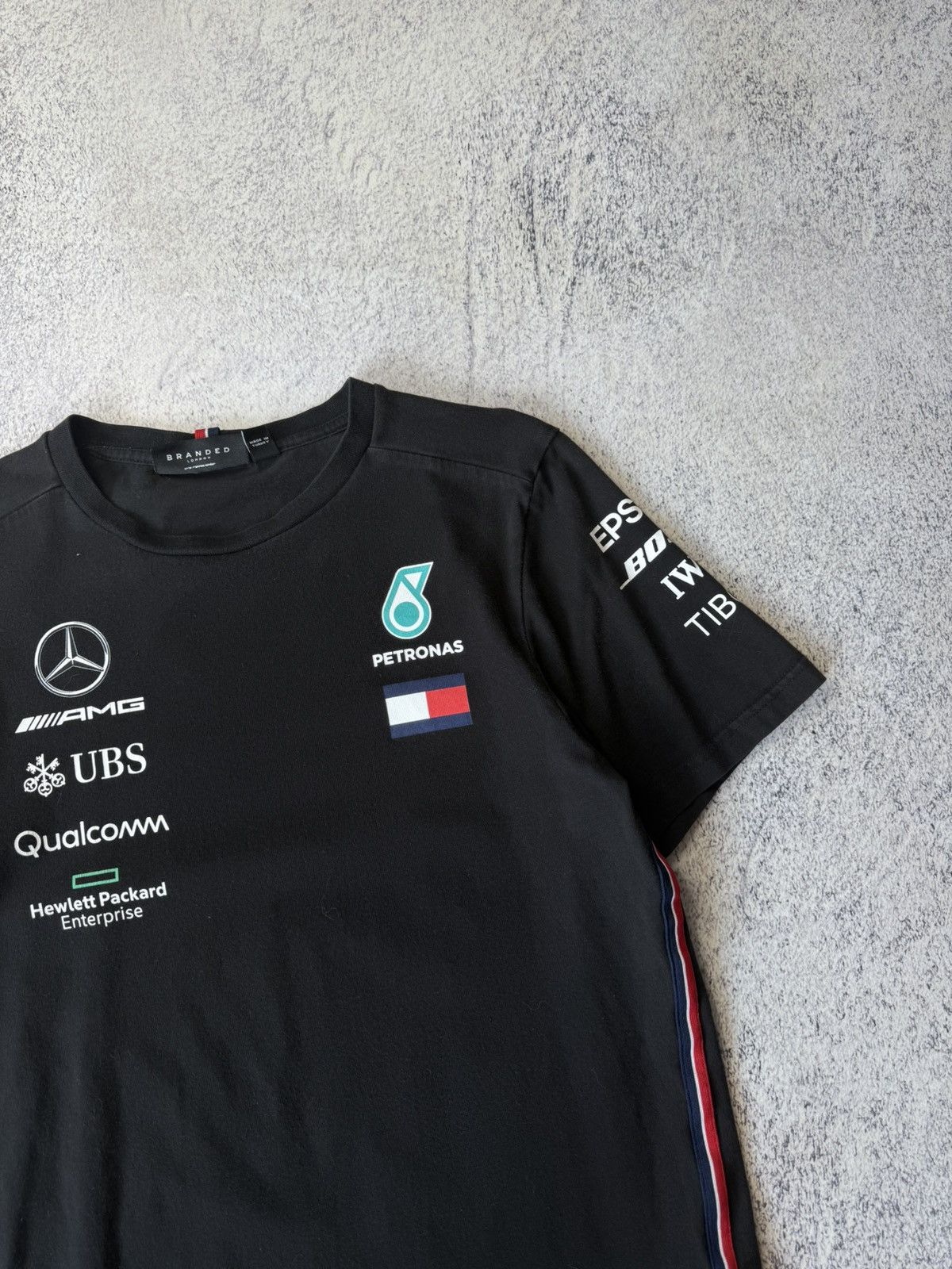 Mercedes-Benz Men's Mercedes Benz Petronas Hugo Boss Black Racing T-Shirt Size US S / EU 44-46 / 1 - 5 Thumbnail