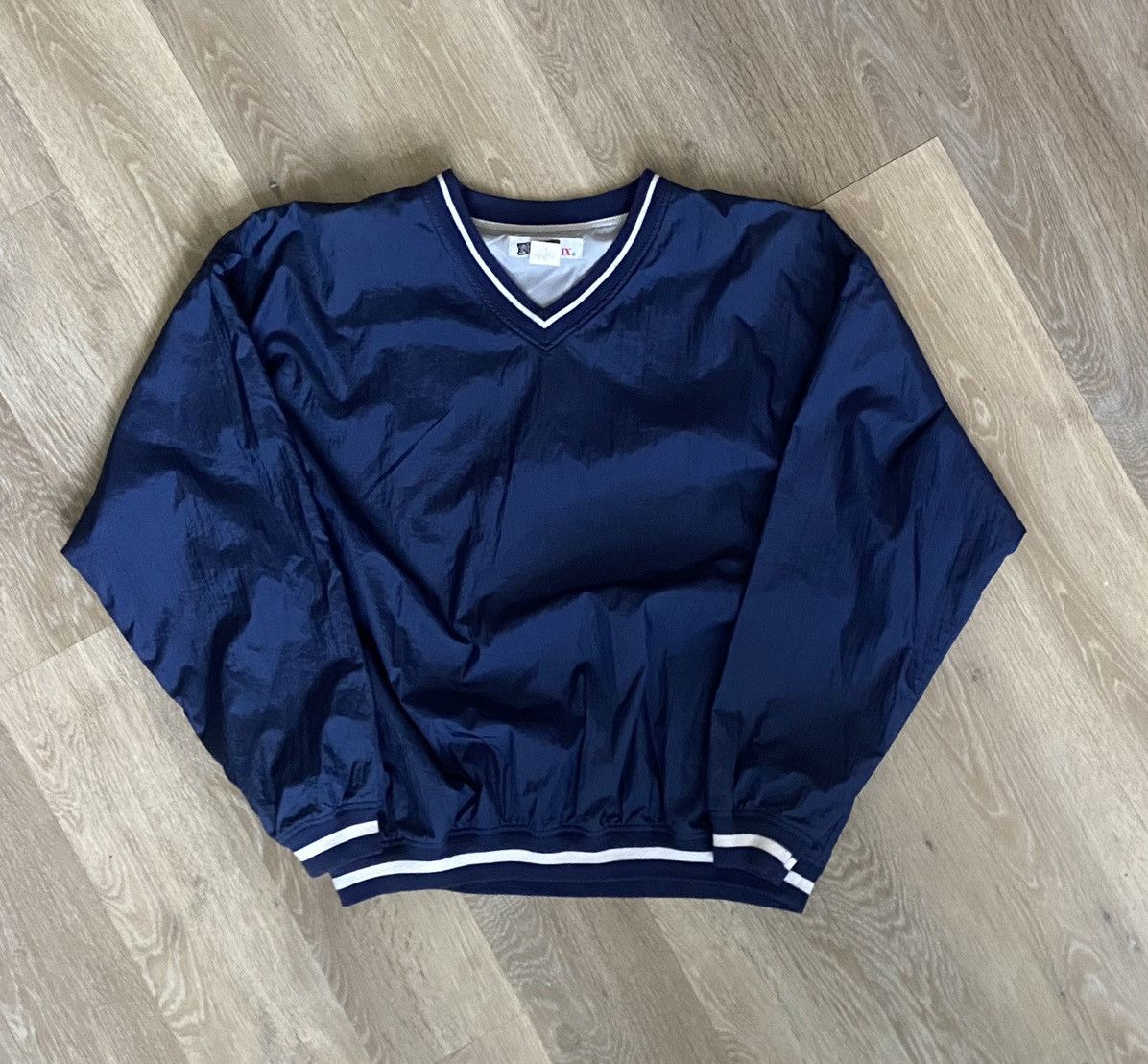 Vintage VINTAGE 90s BLUE WINDBREAKER Size US XL / EU 56 / 4 - 4 Thumbnail