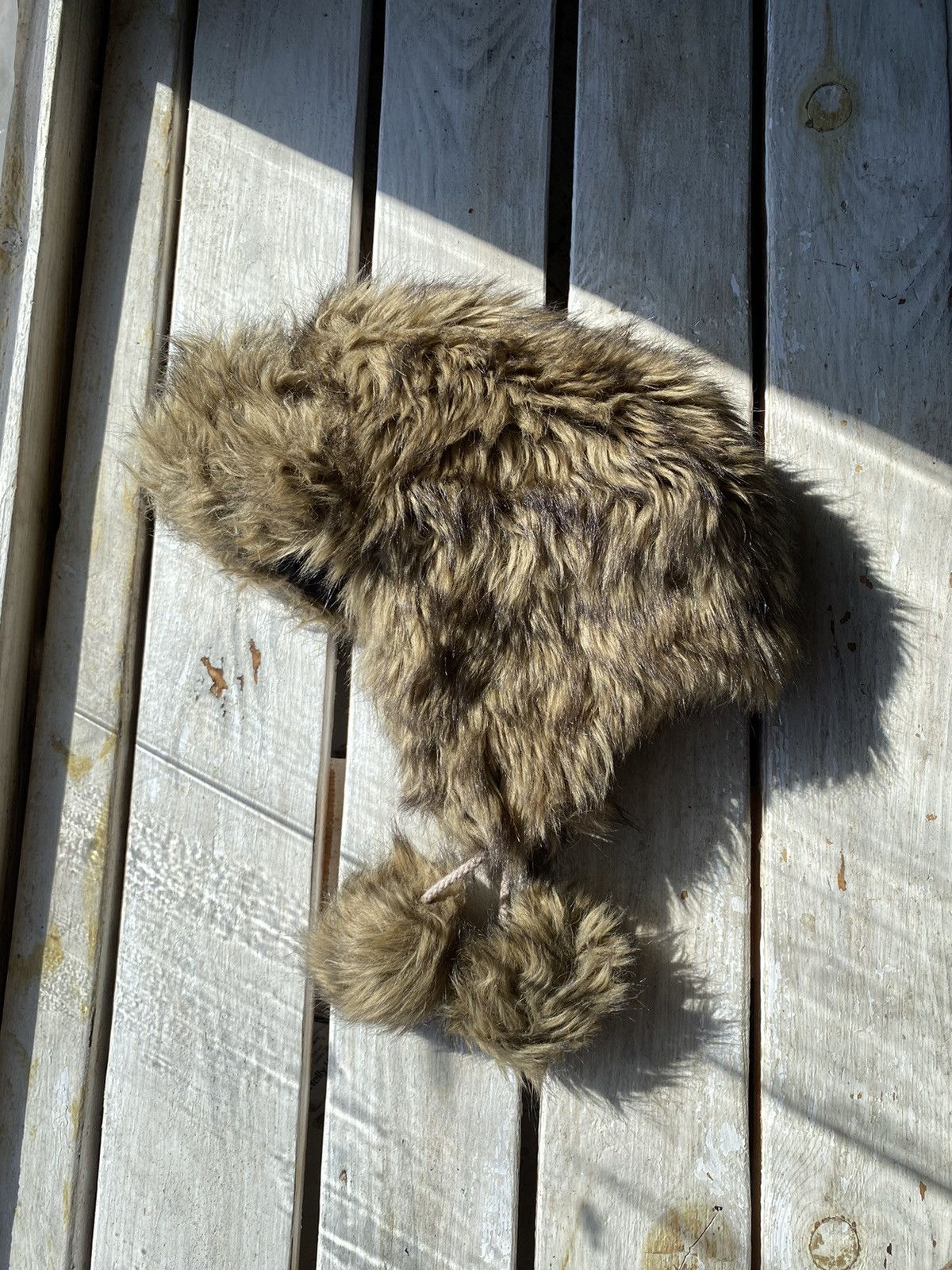 Japanese Brand × Vintage Y2K HYPE FUZZY MOHAIRE AVIATOR USSR USHANKA HAT bubble Size ONE SIZE - 2 Thumbnail