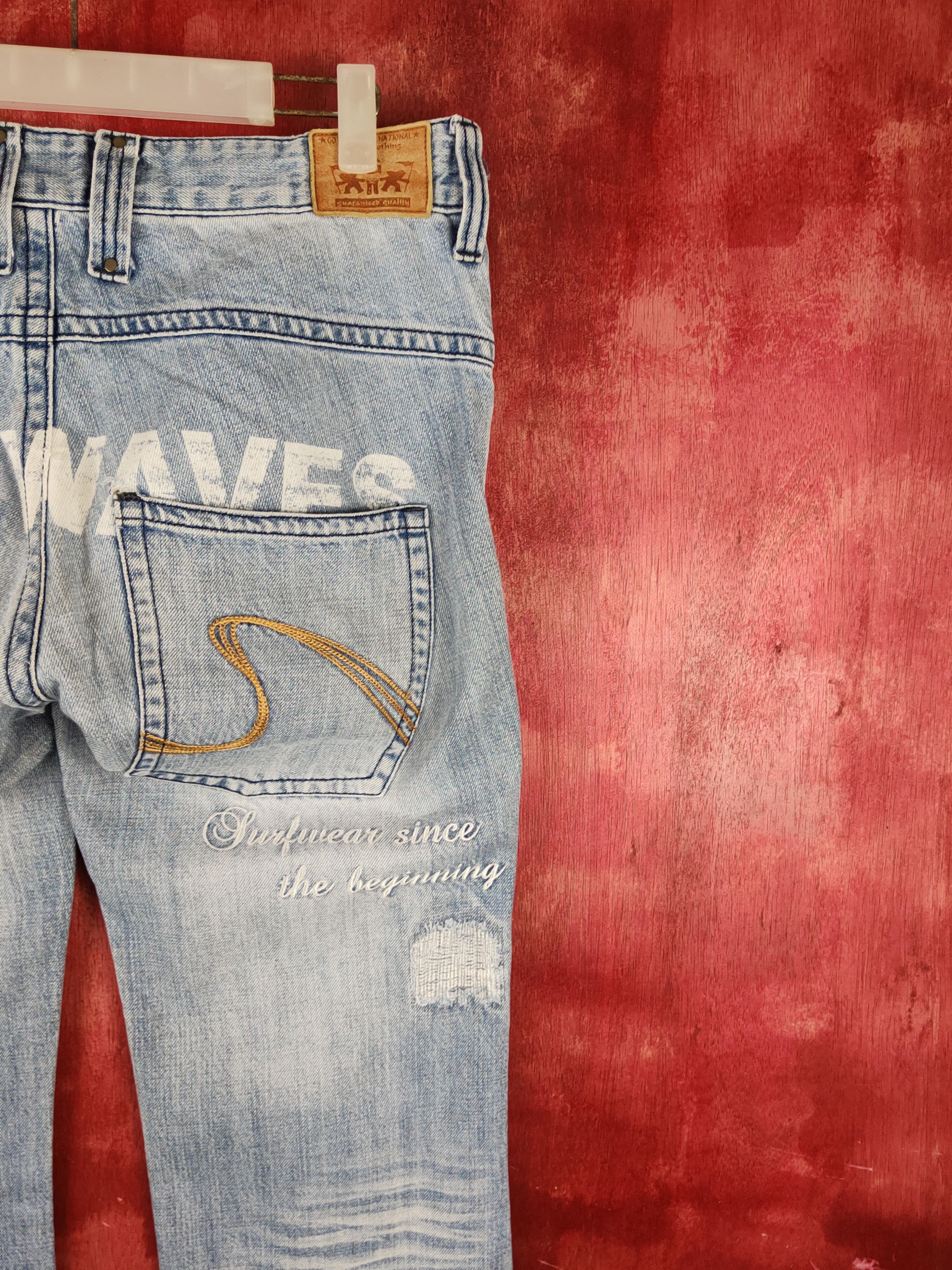 Gotcha Gotcha Blue Distressed Multipocket Denim #S1615 Size 32" / US 10 / IT 46 - 15 Thumbnail