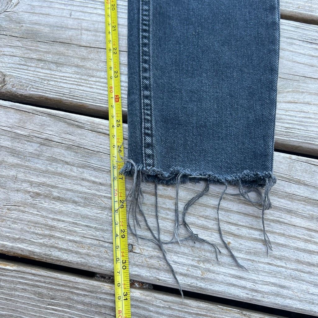RE/DONE RE/DONE Originals High-Rise Skinny Leg Ankle Jeans in Worn B Size 26" / US 2 / IT 38 - 7 Thumbnail