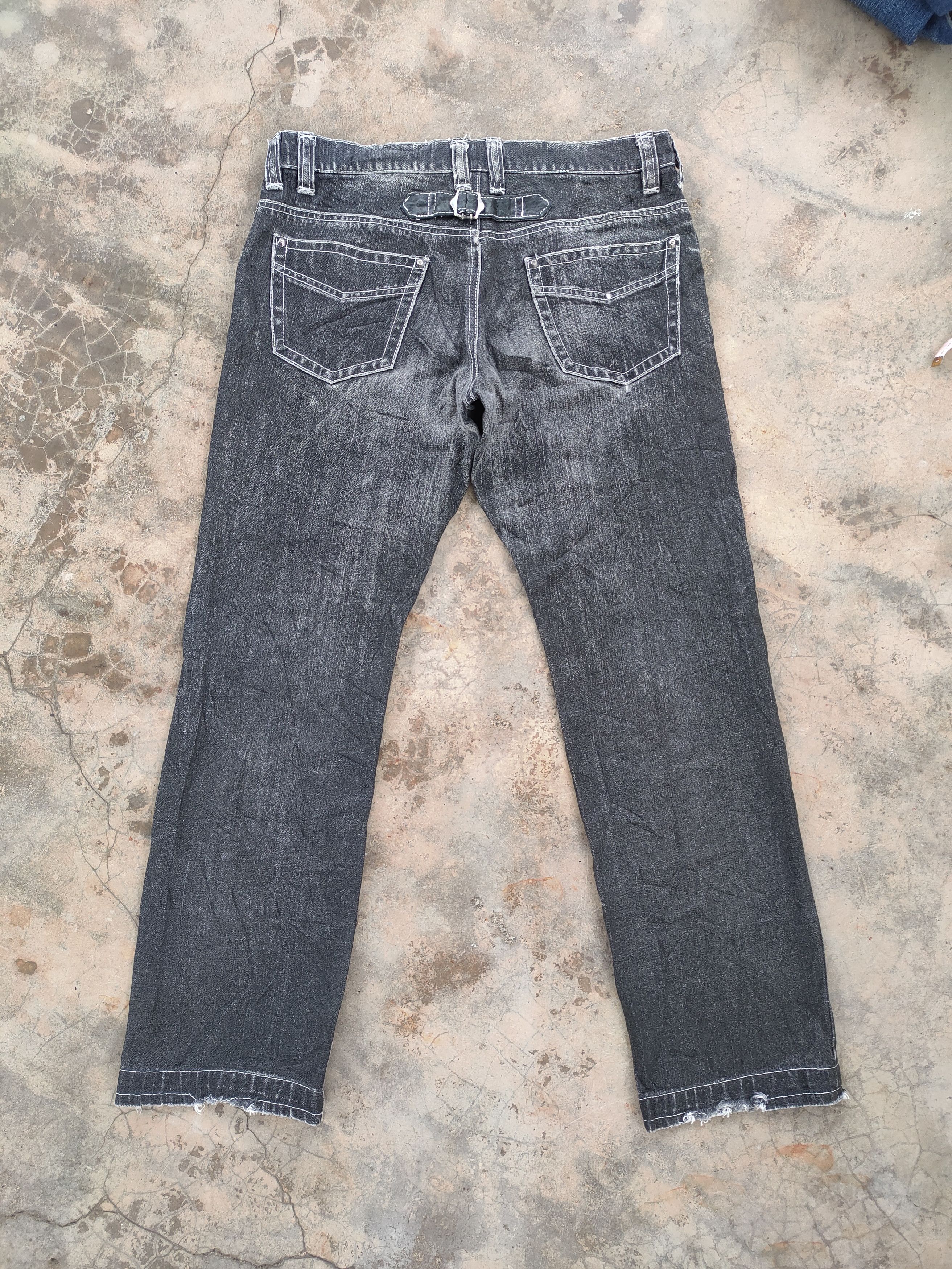 Japanese Brand W31 VINTAGE JAPANESE FADED BLACK JEANS DENIM PANTS Size US 31 - 3 Thumbnail