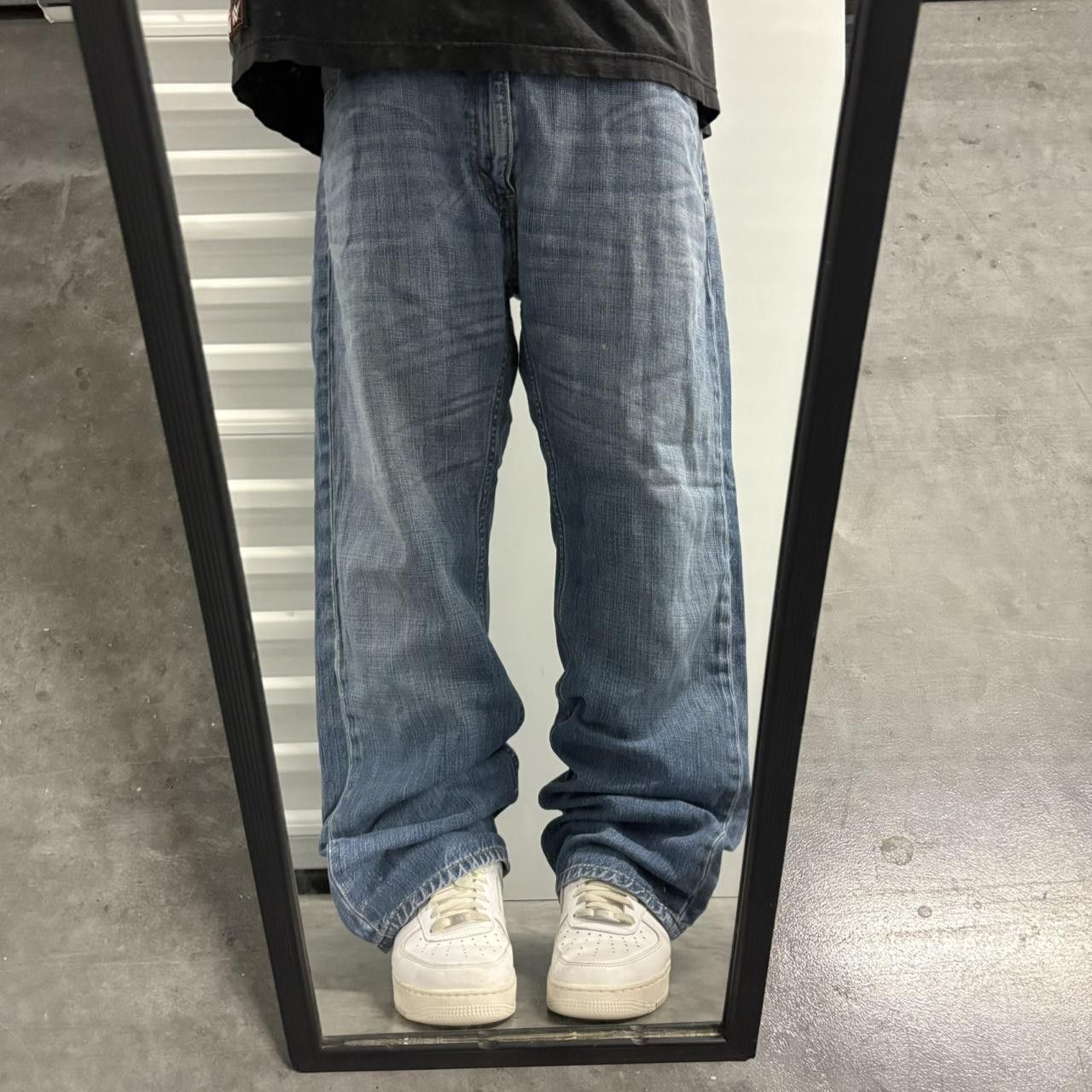 Levi's × Vintage Crazy Vintage Y2K/2000s Baggy Grunge Levis Medium Wash Denim Jeans! Size US 40 / EU 56 - 1 Thumbnail