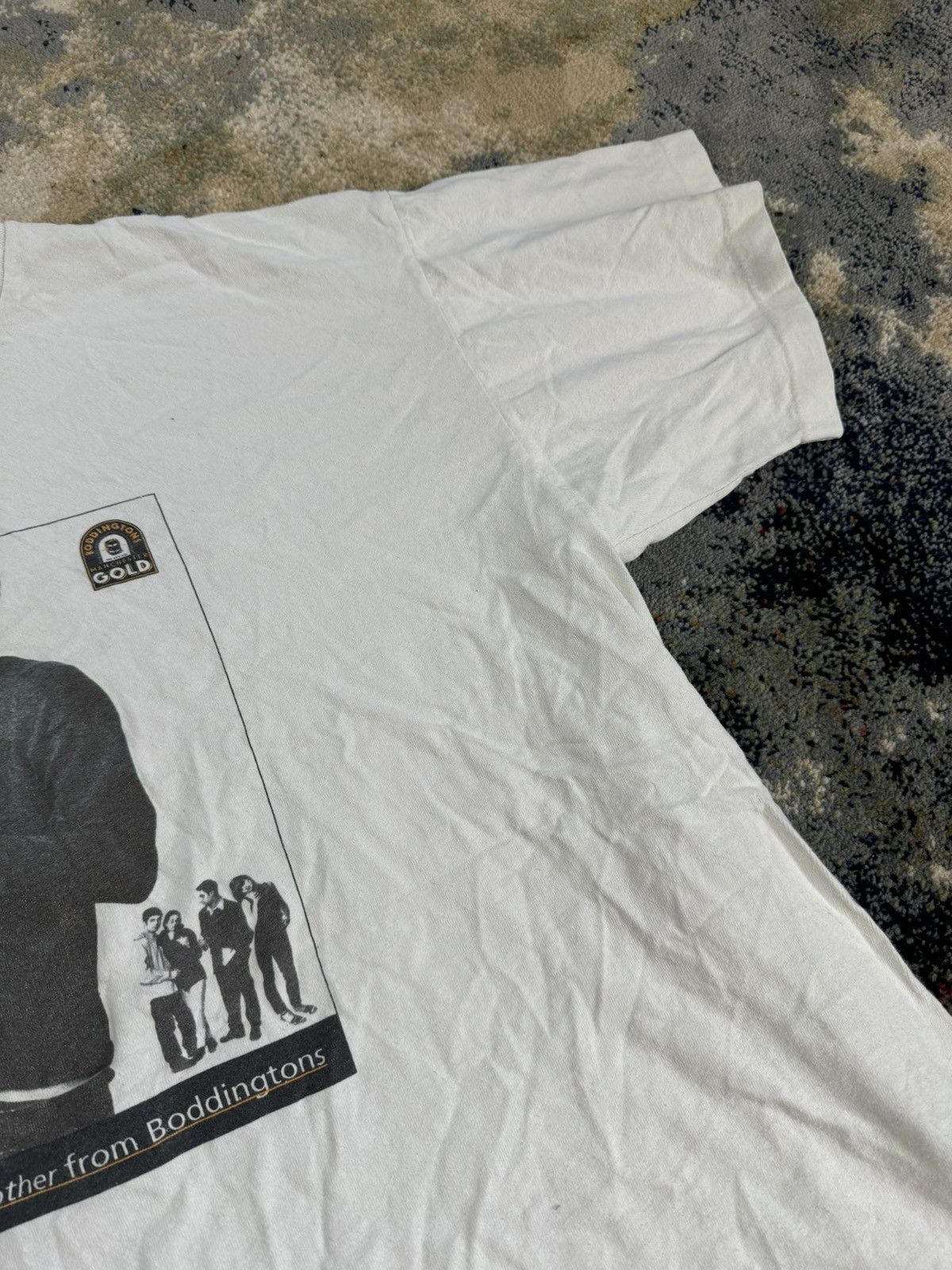Fruit Of The Loom × Vintage Vintage 90s Boddingtons t-shirt Size US XL / EU 56 / 4 - 4 Thumbnail