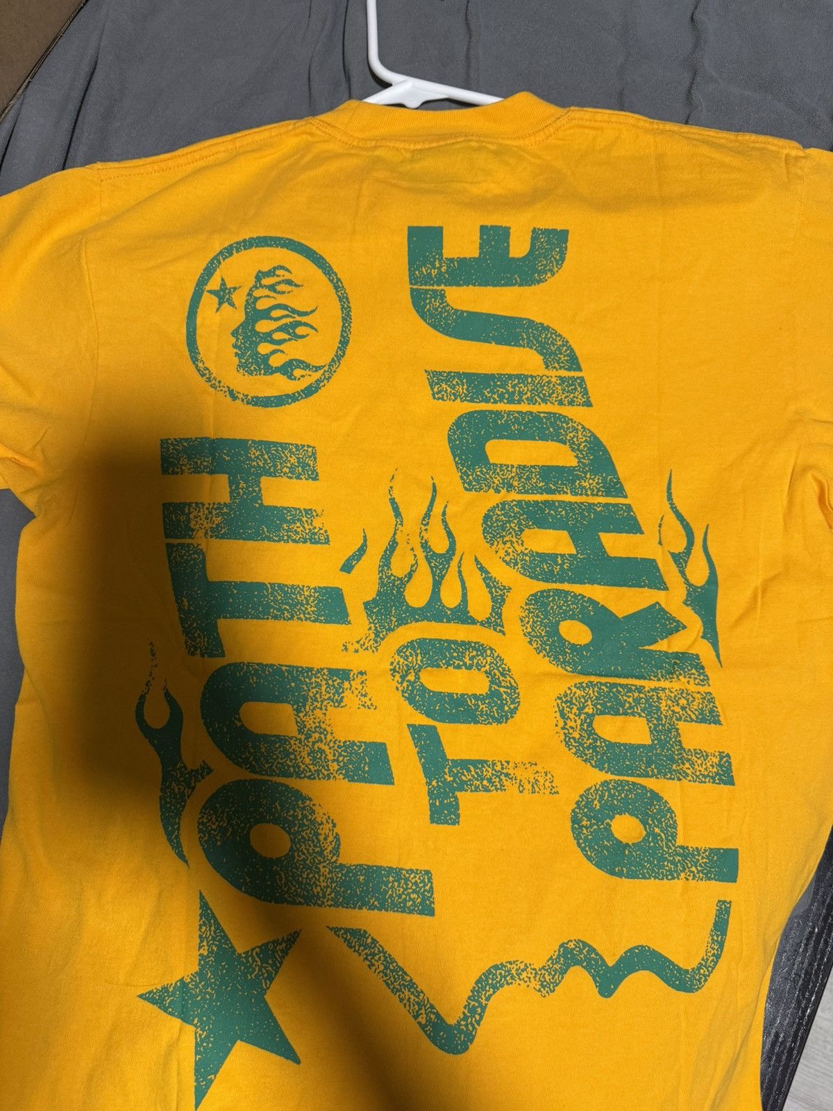 HELLSTAR Hellstar Jesus “Path To Paradise” T Shirt Yellow Size US S / EU 44-46 / 1 - 2 Thumbnail