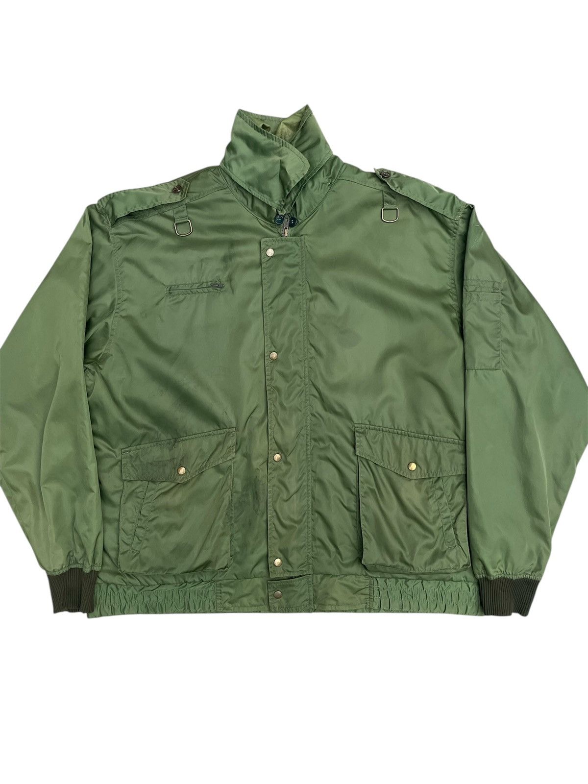 Other × Vintage Vintage Military Utility Jacket – Epaulet & Pocket Detail Size US L / EU 52-54 / 3 - 1 Thumbnail