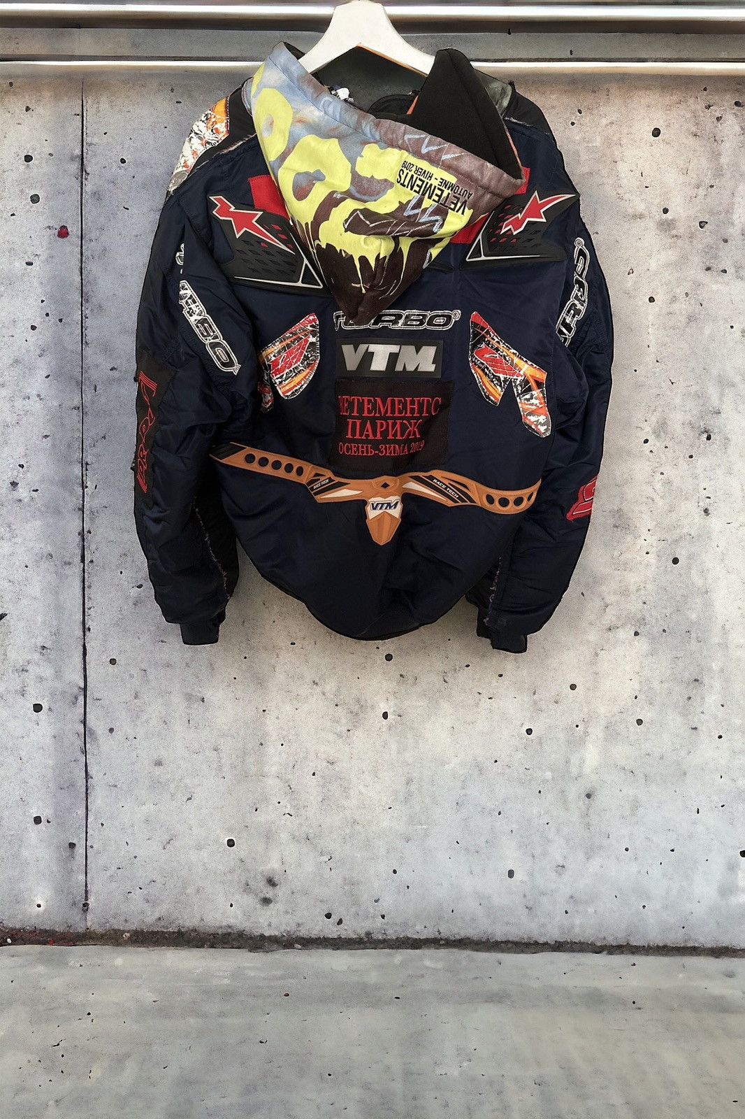 Alpha Industries × Vetements Vetements Racing Bomber | Grailed