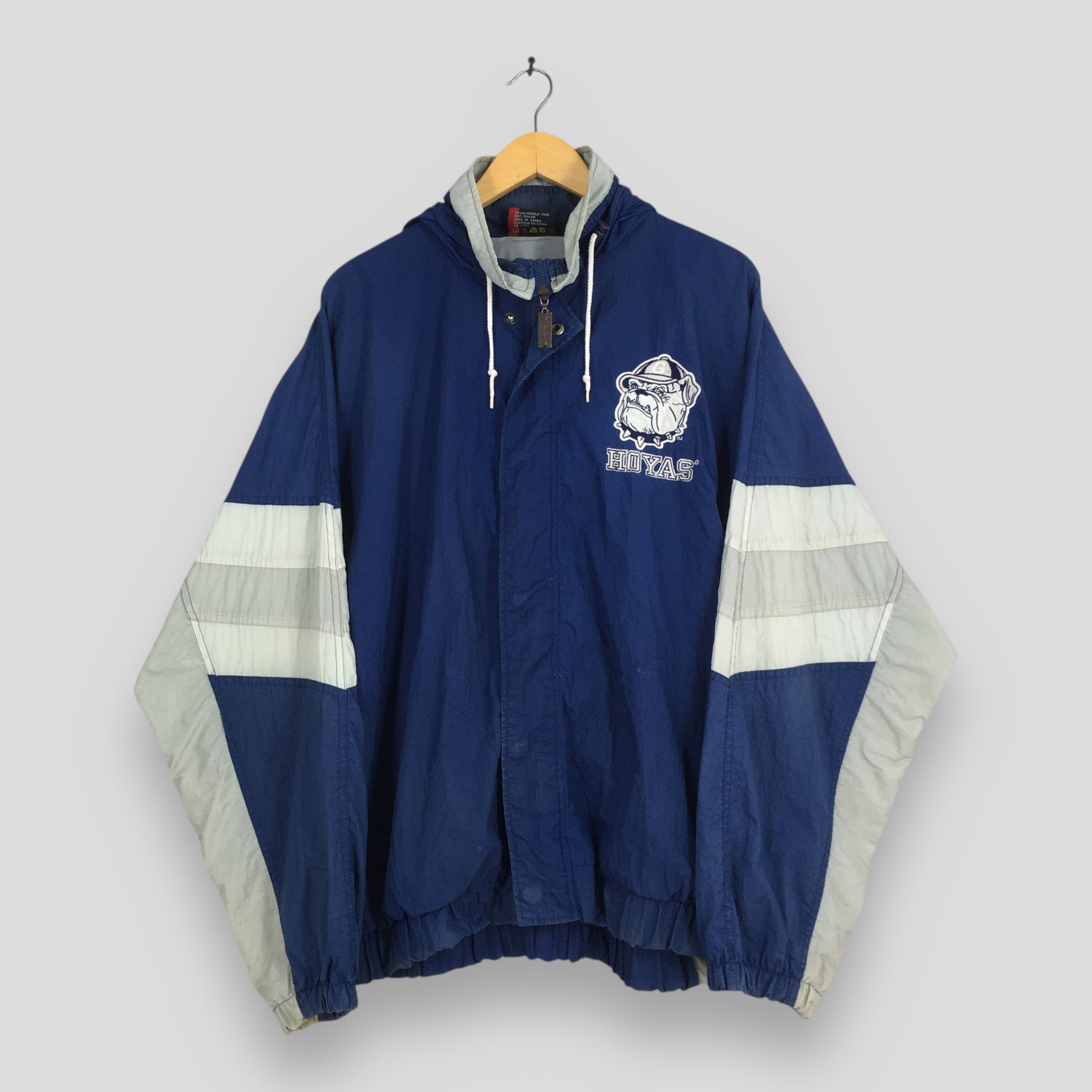NCAA Vintage 90s Georgetown Hoyas Hoodie Jacket XLarge Size US XL / EU 56 / 4 - 1 Thumbnail