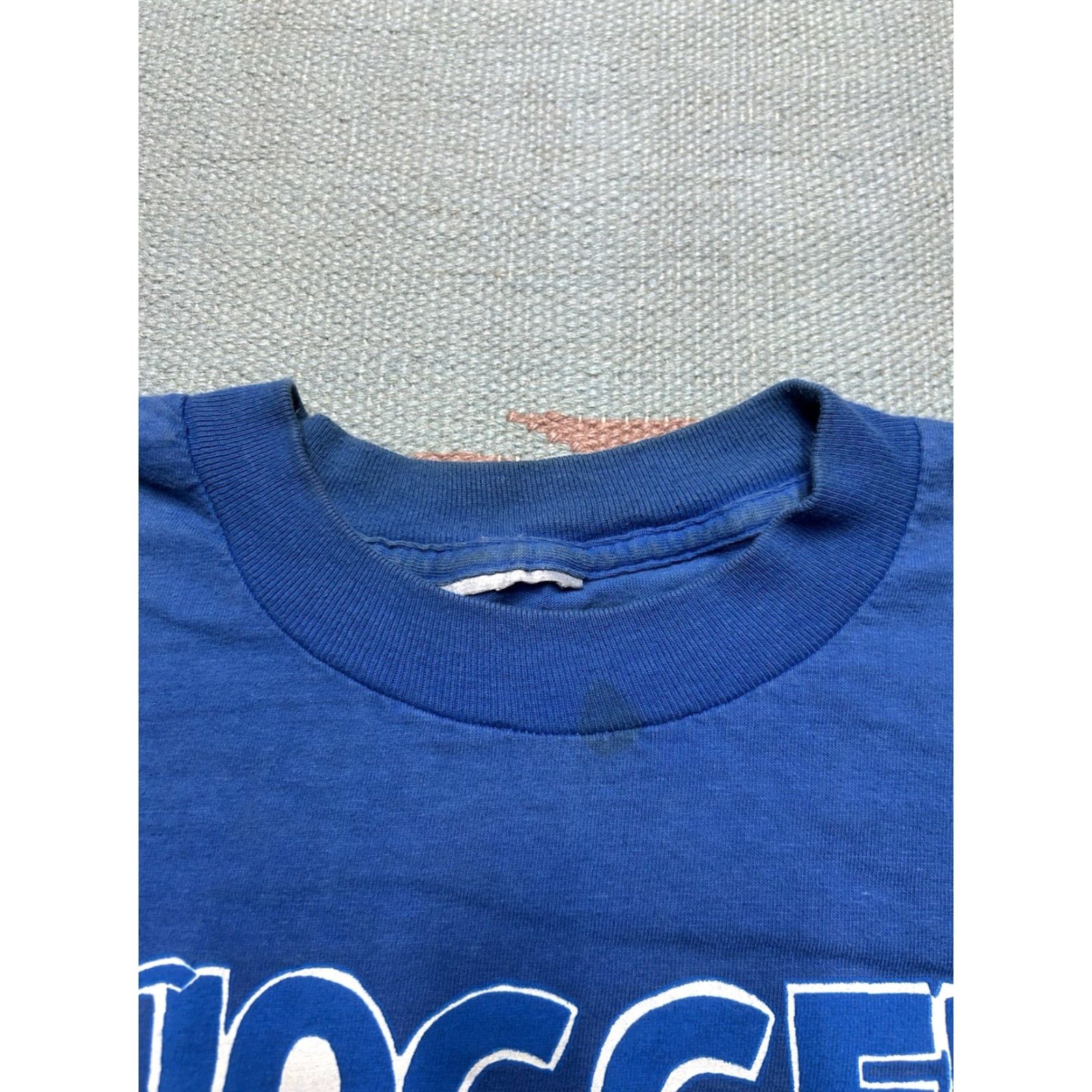 Vintage VINTAGE 90s Cartoon T-Shirt the jogger John Holladay M & M Men Medium Blue Shirt Mens Size US M / EU 48-50 / 2 - 5 Thumbnail
