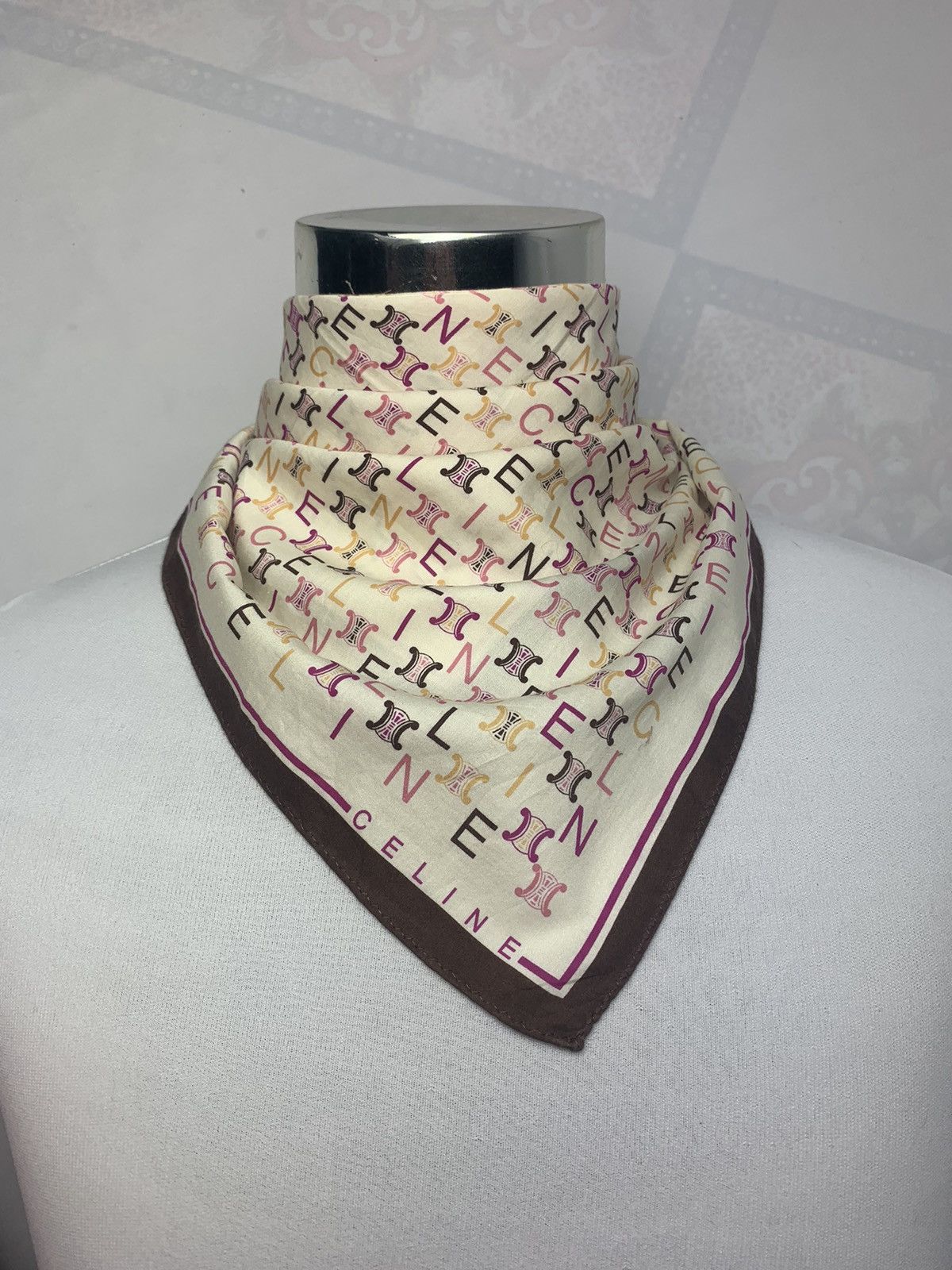 Celine Celine Handkerchief / Neckerchief / Bandana Size ONE SIZE - 1 Thumbnail