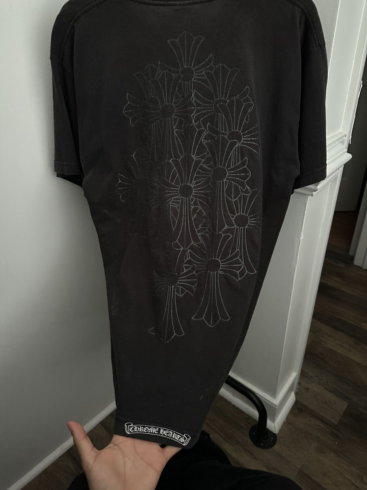 Chrome Hearts Vintage Chrome Hearts Multi cross tee Size US L / EU 52-54 / 3 - 3 Thumbnail