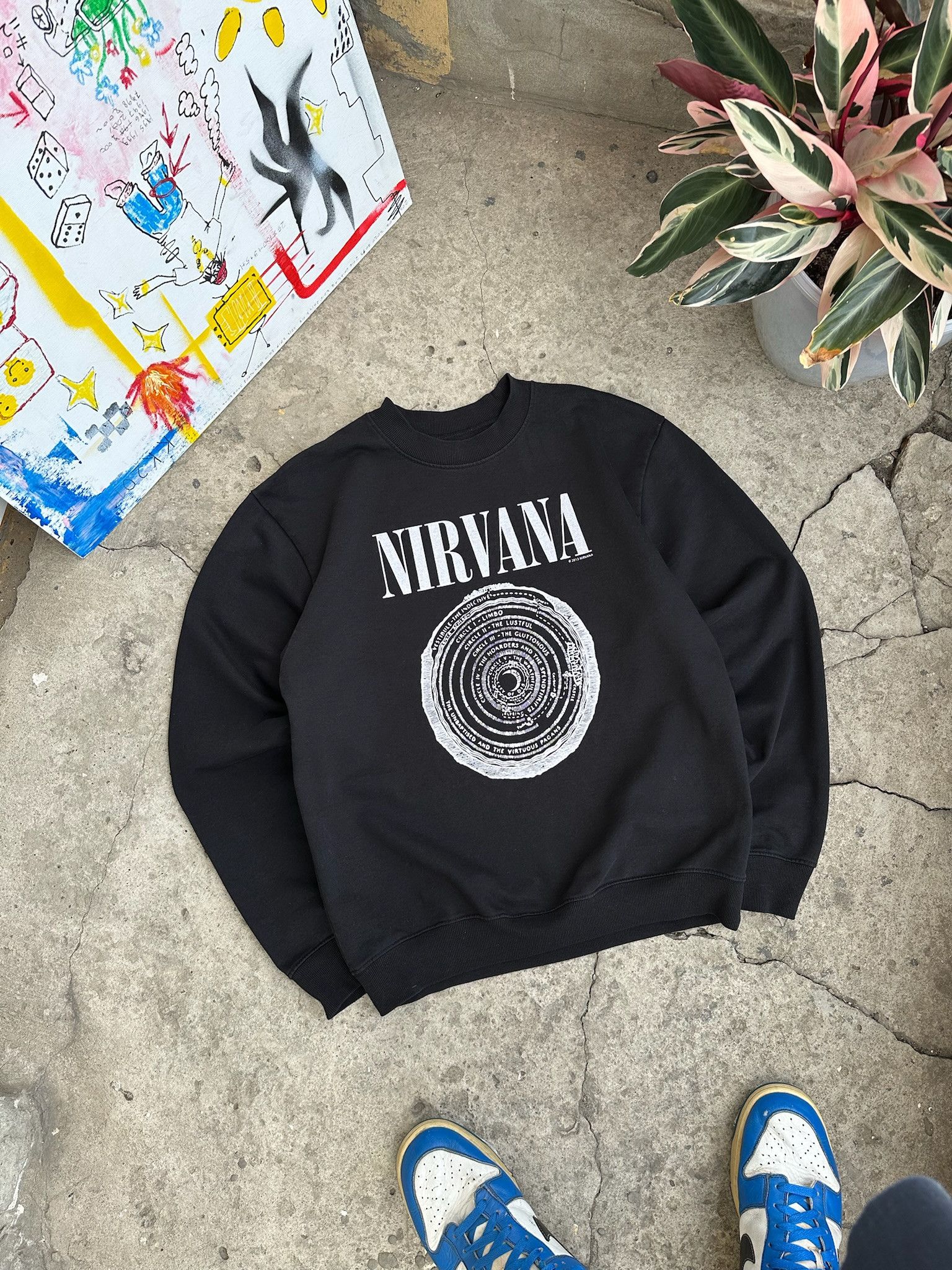 Band Tees NIRVANA sweatshirt vestibule Size US L / EU 52-54 / 3 - 7 Thumbnail