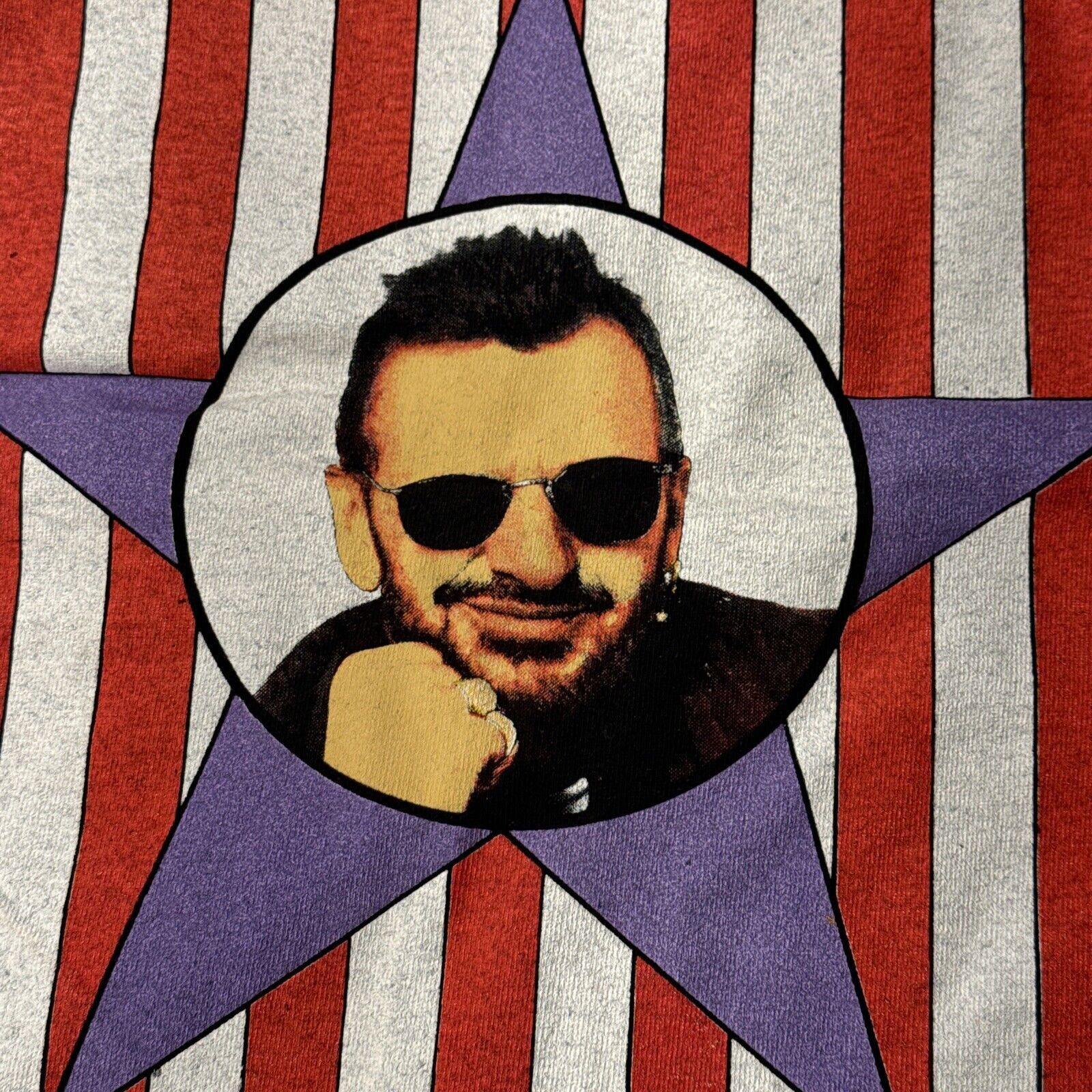 Fruit Of The Loom Ringo Starr And All Starr Band T Shirt Size XL Vintage 90s Size US XL / EU 56 / 4 - 4 Thumbnail