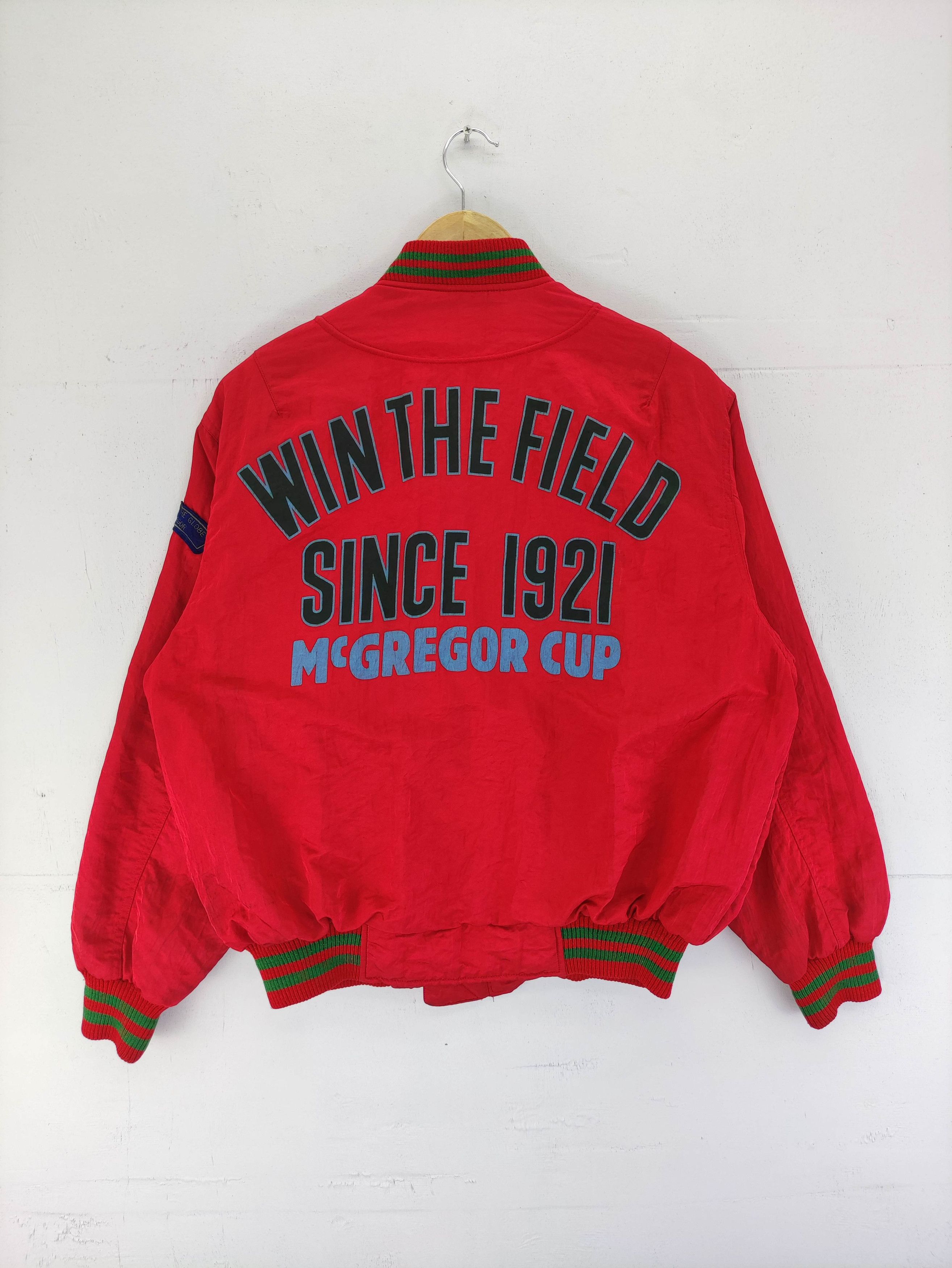 McGregor Vintage Mcgregor Varsity Red Jacket Zipper Size US L / EU 52-54 / 3 - 13 Thumbnail