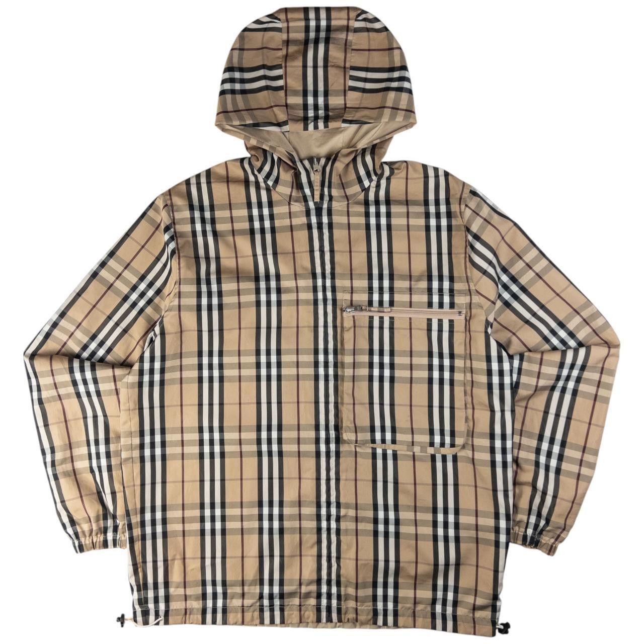 Burberry Vintage Burberry Nova Check Reversible Zip Up Jacket Size L Size US L / EU 52-54 / 3 - 1 Thumbnail
