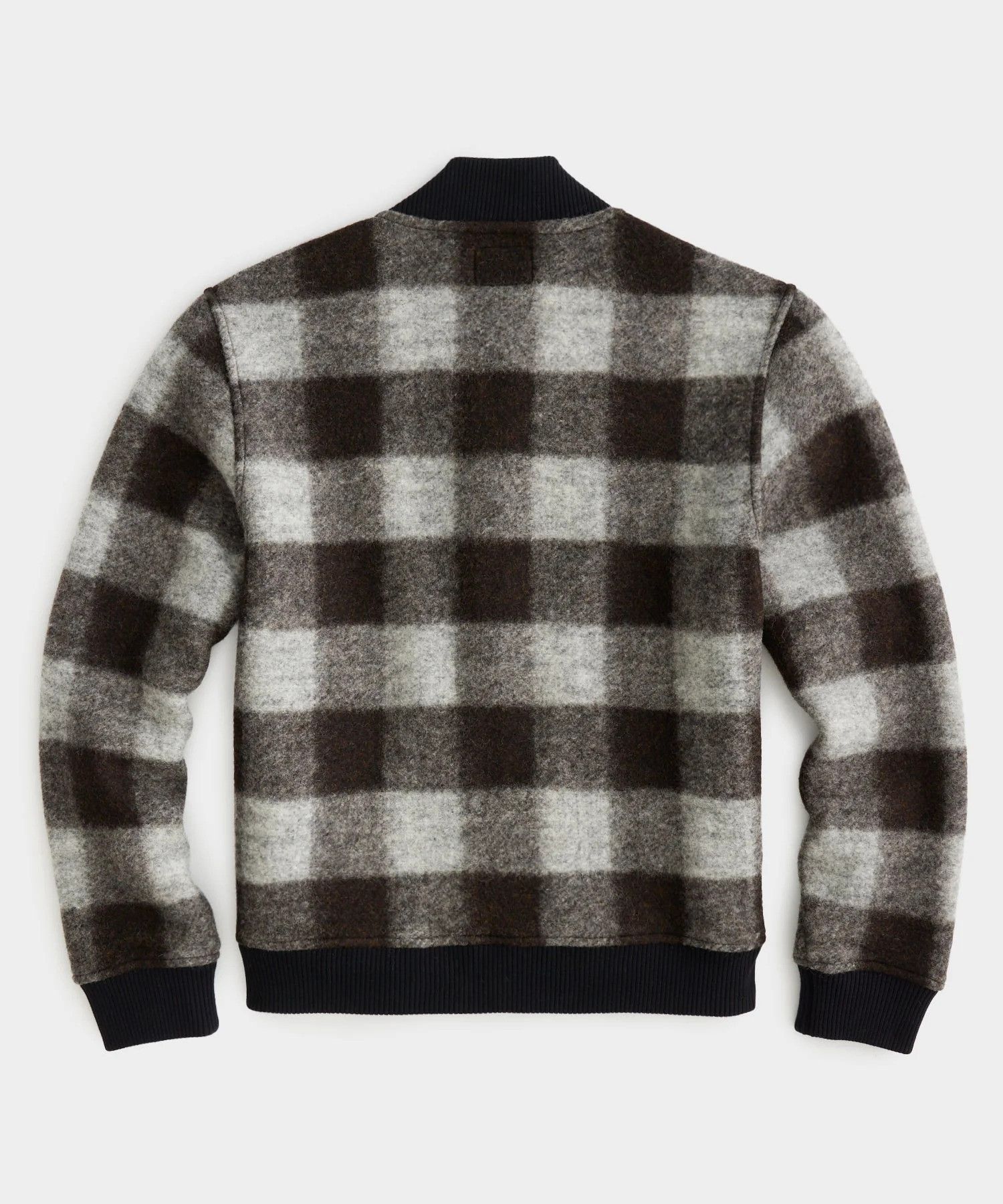 Todd Snyder Todd Snyder Brushed Buffalo Check Wool Blend Bomber Jacket Size US M / EU 48-50 / 2 - 3 Thumbnail