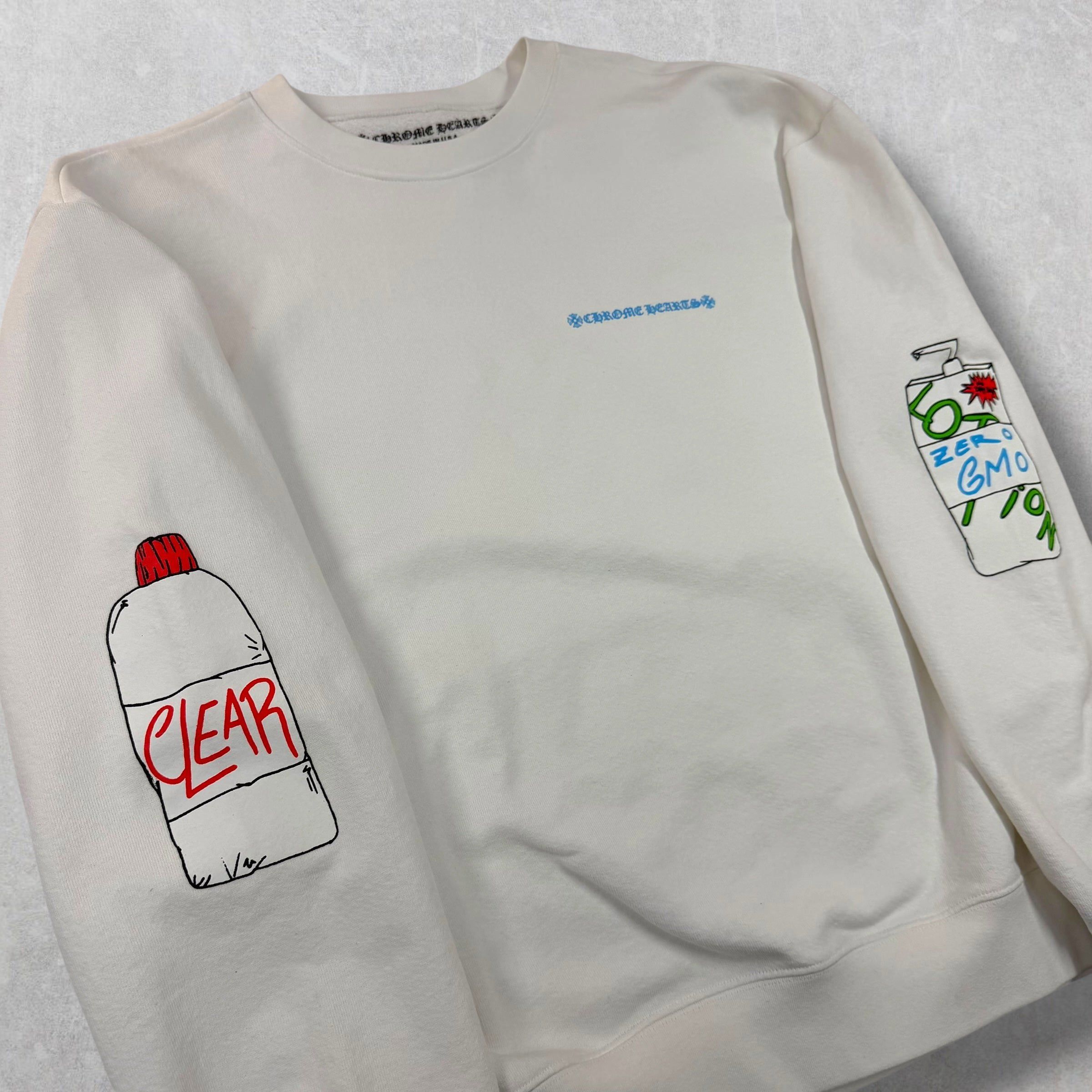 Chrome Hearts Chrome Hearts Matty Boy Retro Cycle Crewneck XL Size US XL / EU 56 / 4 - 5 Thumbnail