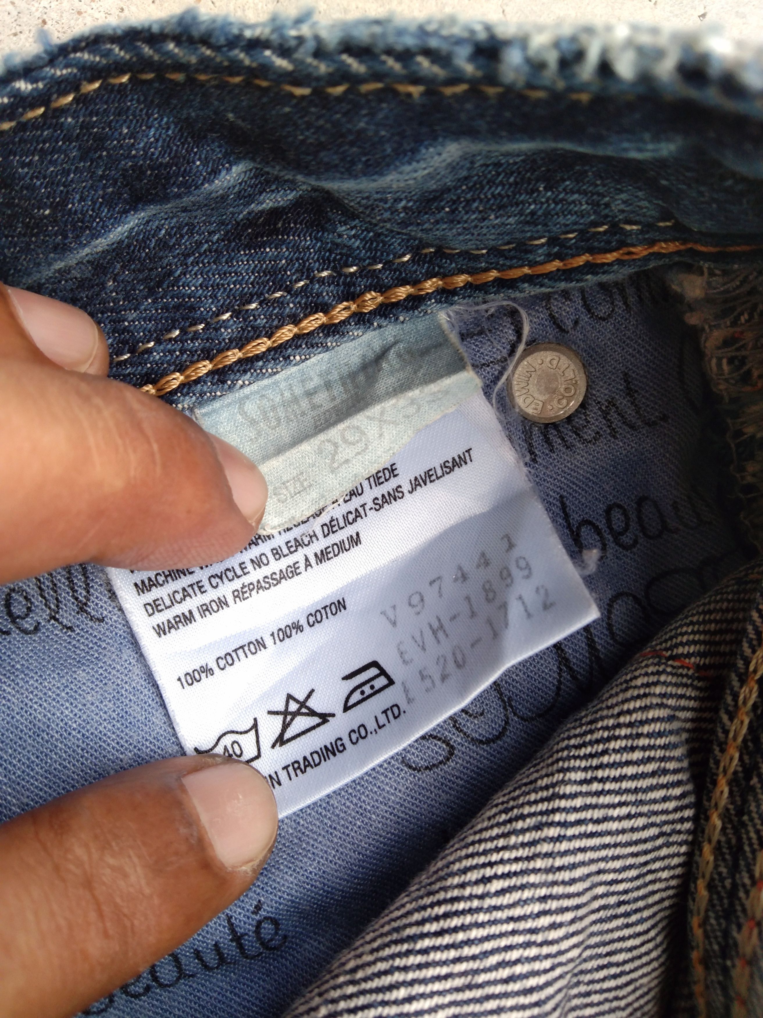 Japanese Brand Vintage Flared Boot Cut Jeans 29x32 Size US 29 - 5 Thumbnail
