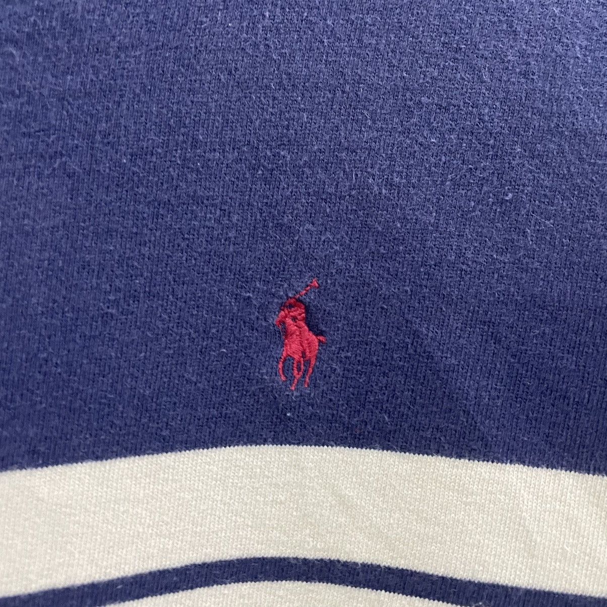 Polo Ralph Lauren × Vintage 🔥Vintage Polo Ralph Lauren Small Pony Logo Stripe Sweatshirt Size US S / EU 44-46 / 1 - 5 Thumbnail