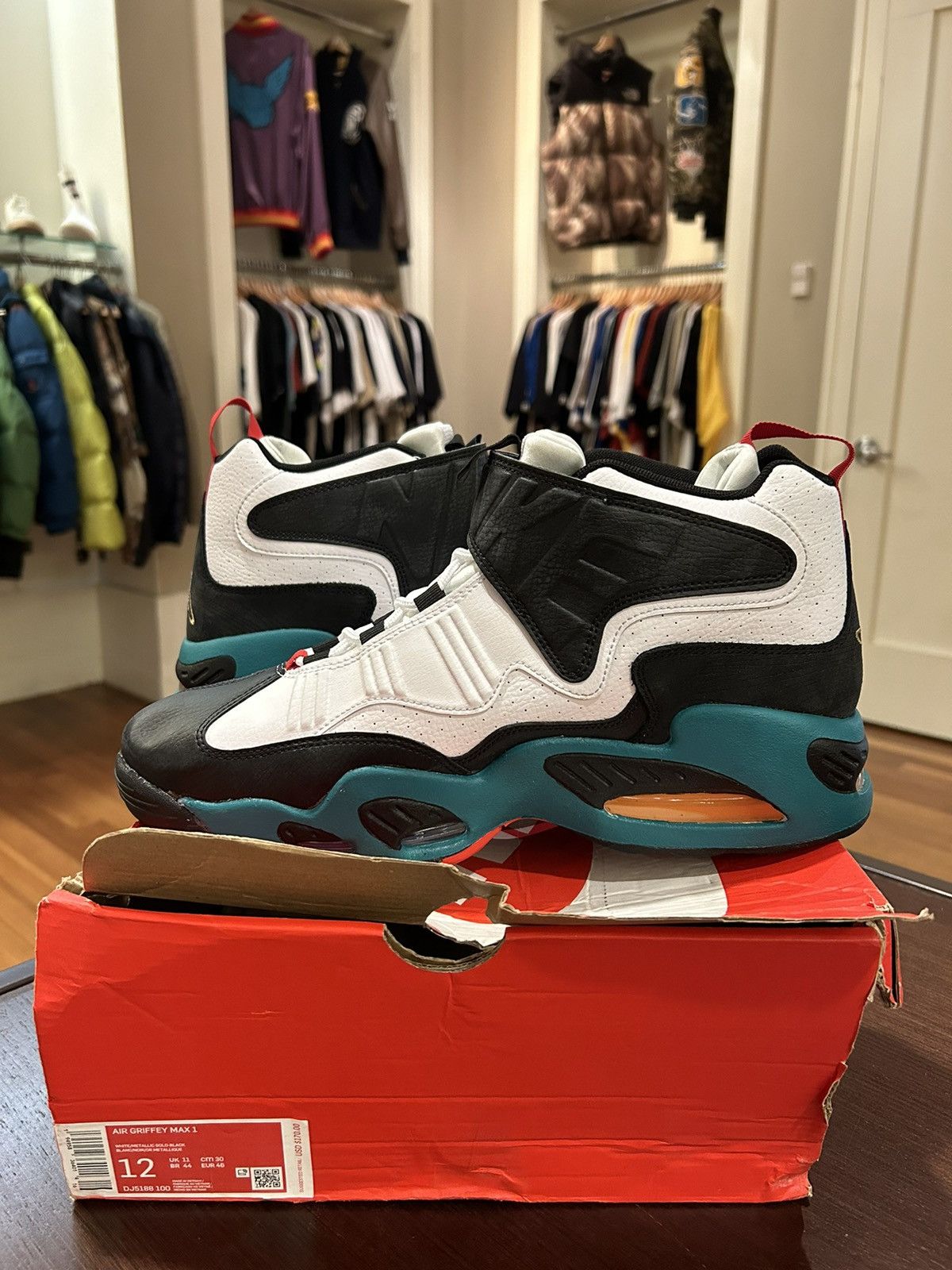 Nike Nike Air Griffey Max 1 Swingman Sweetest Swing Size US 12 / EU 45 - 3 Thumbnail