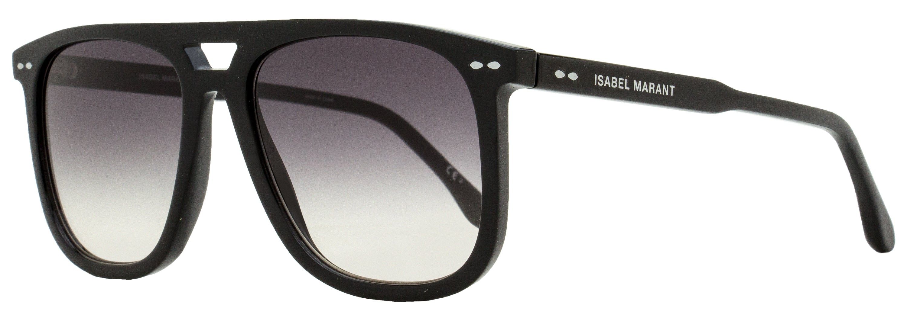Isabel Marant Bluma Flat-Top Sunglasses IM0164/S 8079O Black/Clear 61mm Isabel Marant Bluma Flat-Top Sunglasses IM0164/S 8079O Black  main image 4