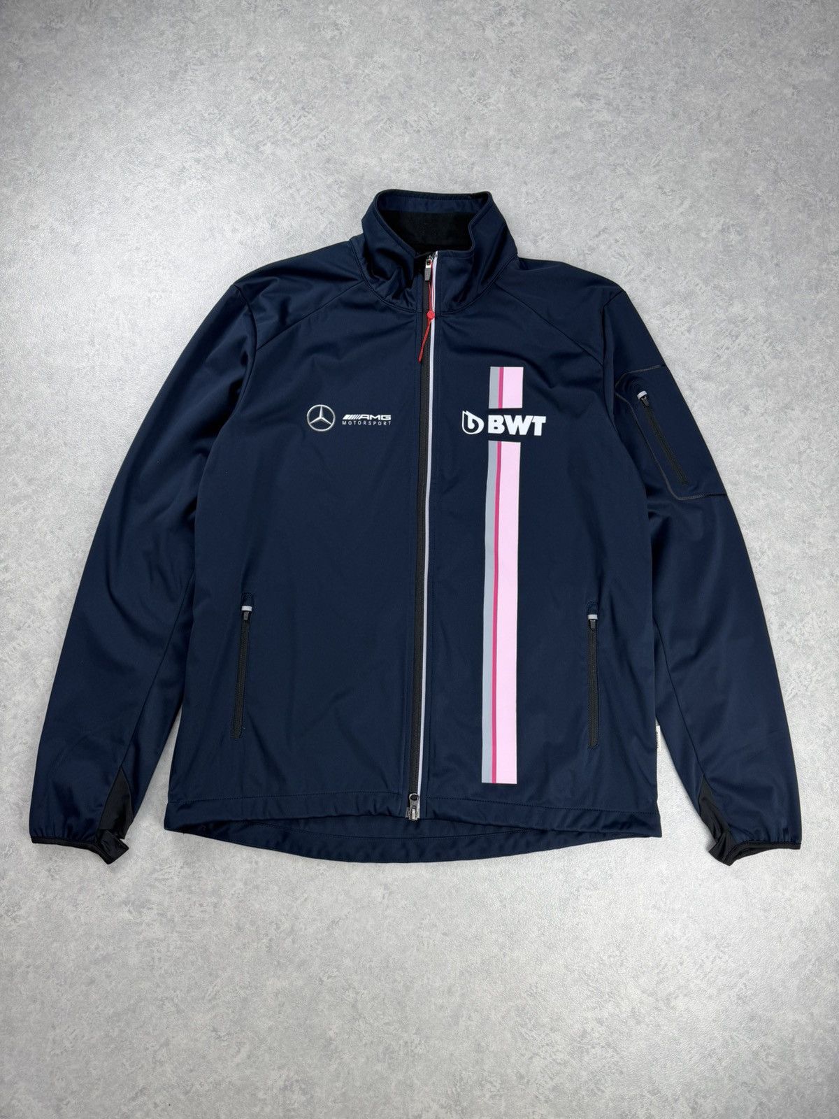 Mercedes-Benz Mercedes AMG Motorsport BWT Softshell Jacket HAKRO Size L Size US L / EU 52-54 / 3 - 1 Thumbnail