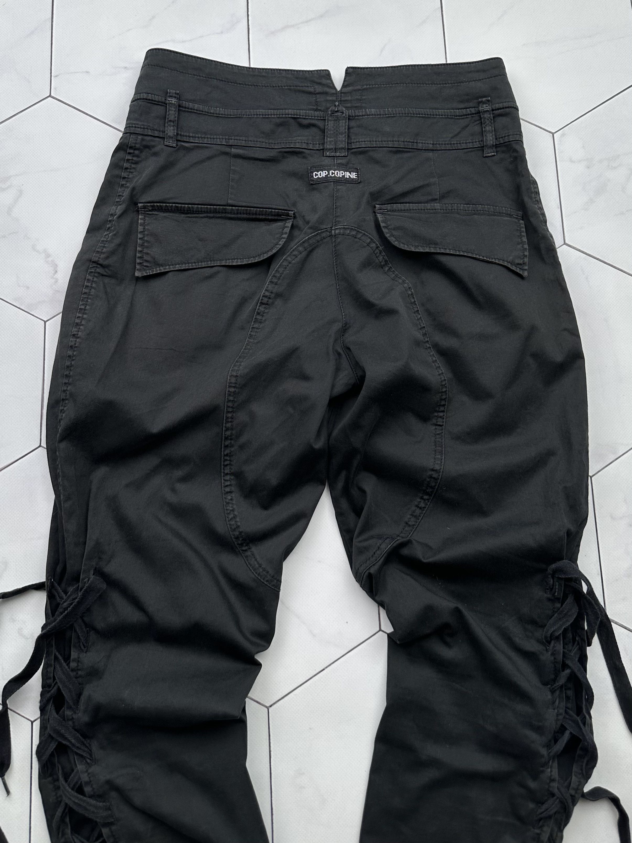 Cop Copine Cop Copine Vintage Bondage Cropped Pants (B89) Size 30" / US 8 / IT 44 - 13 Thumbnail