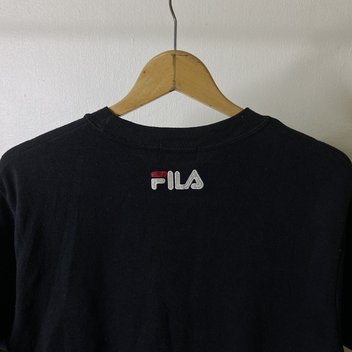 Fila Vintage 1990s Fila Embroidery Big Logo Tee Size US M / EU 48-50 / 2 - 6 Thumbnail