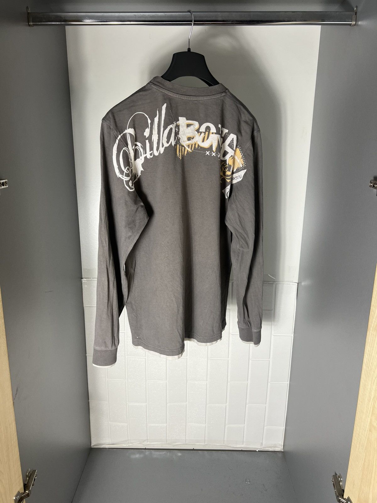 Billabong × Vintage VERY RARE BILLABONG DOUBLE PRINTED LONG SLEEVE T-SHIRT 90s Size US M / EU 48-50 / 2 - 7 Thumbnail