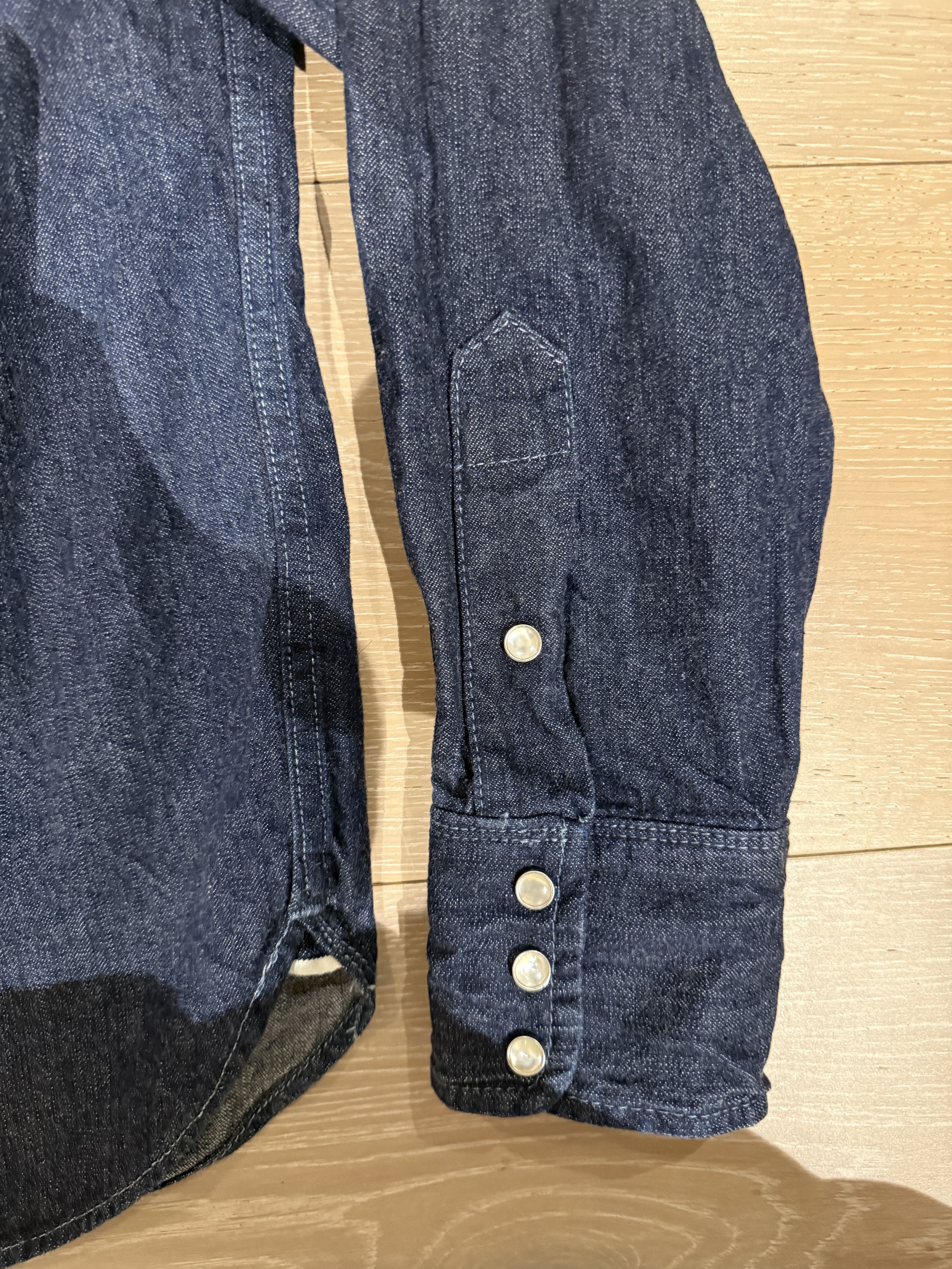 Freenote Cloth 💚 Freenote Cloth 11 Ounce 1900s Selvedge Denim Western NEW Size US M / EU 48-50 / 2 - 17 Thumbnail