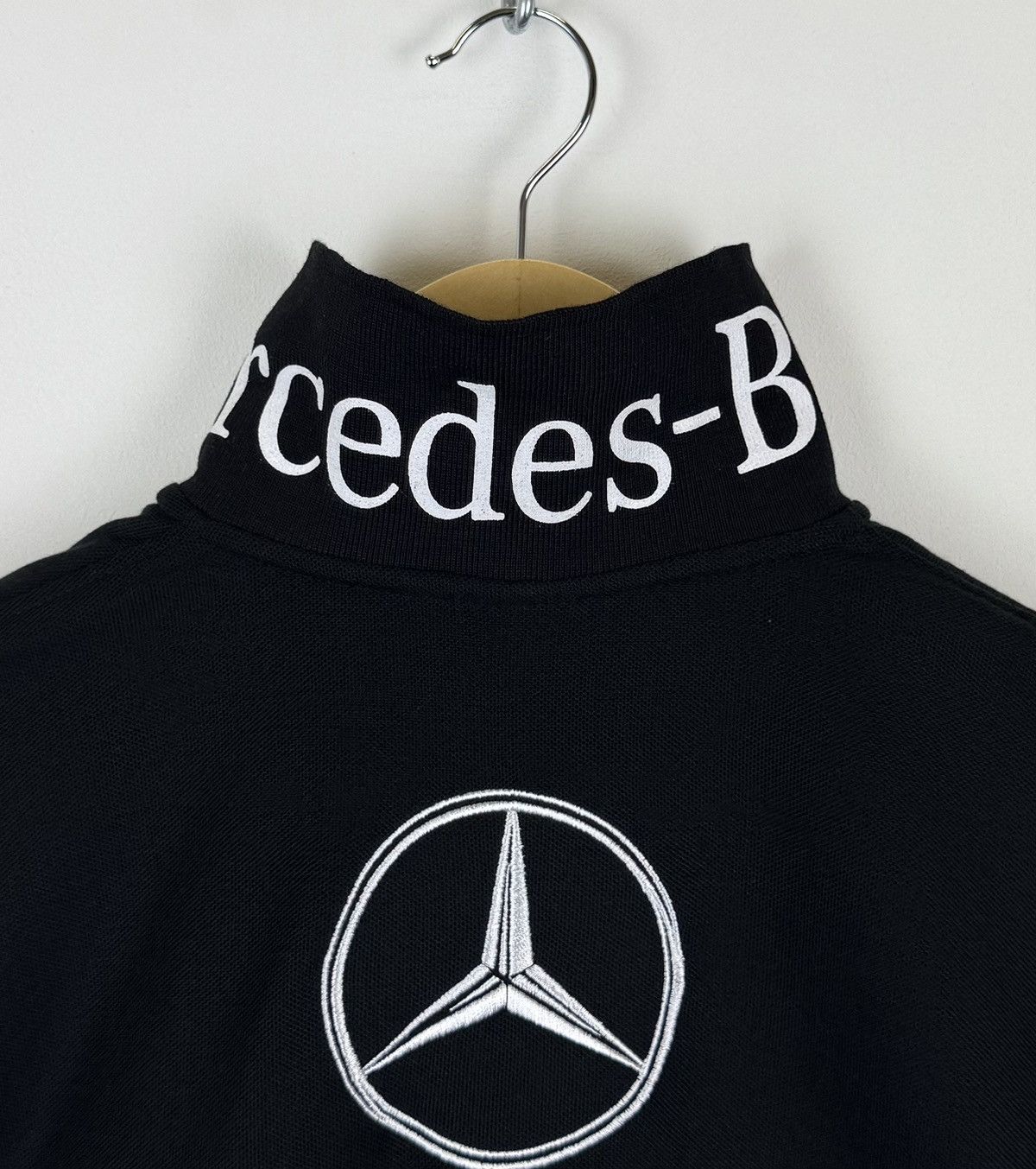 Mercedes-Benz Vintage Mercedes-Benz Mobil 1 Formula One Racing Polo Shirt Size US L / EU 52-54 / 3 - 13 Thumbnail