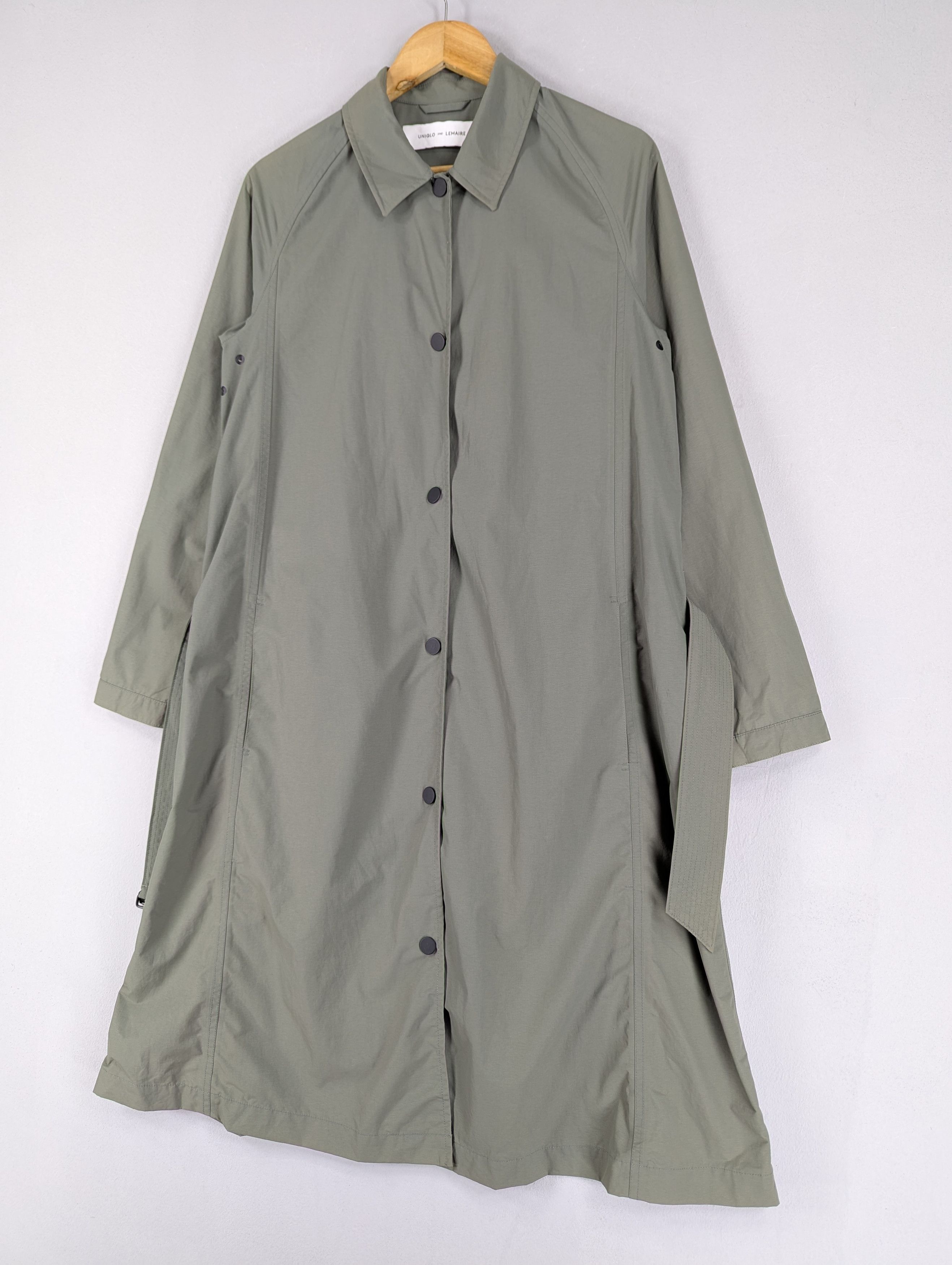 Christophe Lemaire Uniqlo And Lemaire Waterproof Trenchcoat Jacket Size US M / EU 48-50 / 2 - 2 Thumbnail