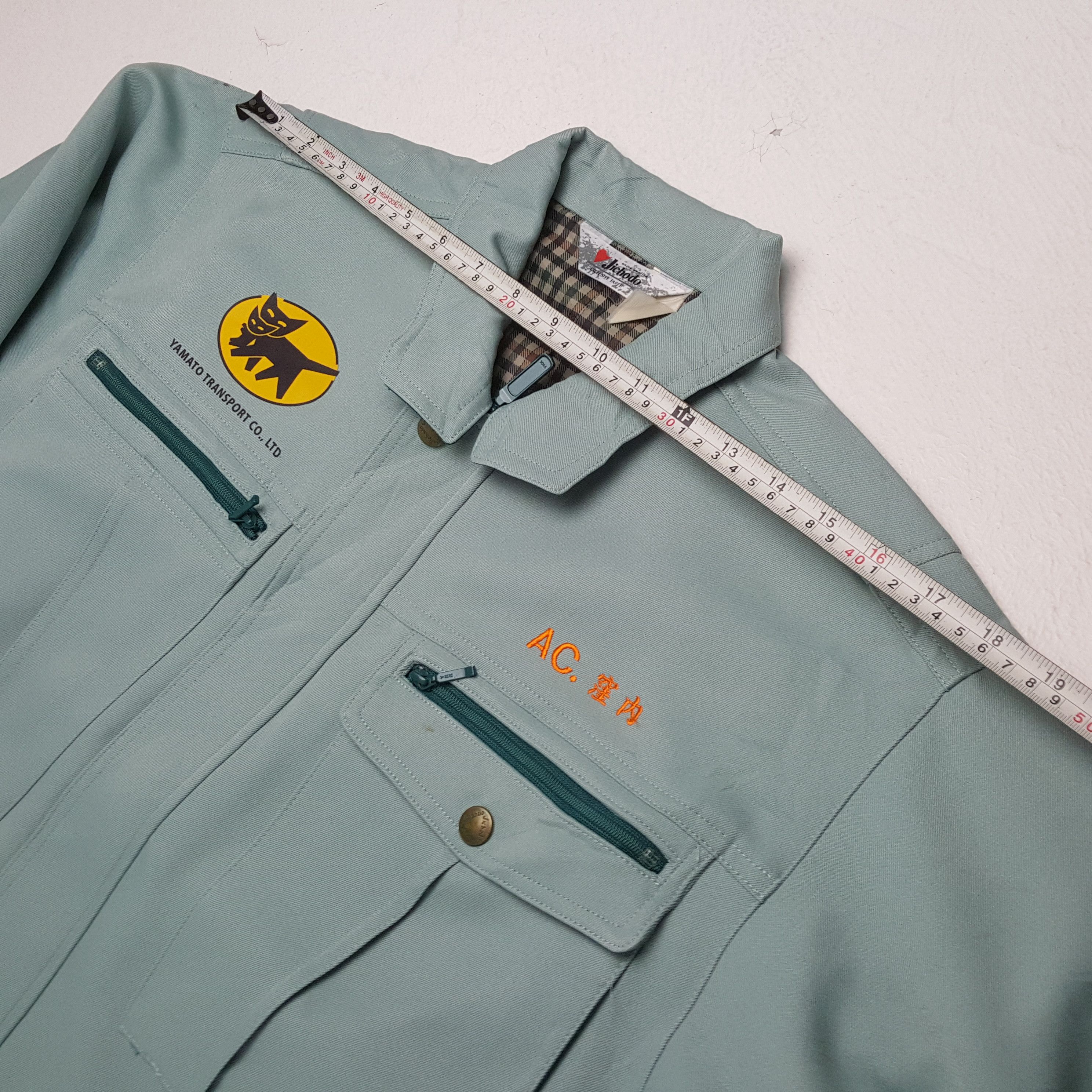 Japanese Brand × Vintage YAMATO TRANSPORT Japanese Workwear Custom Art Jacket Size US M / EU 48-50 / 2 - 5 Thumbnail