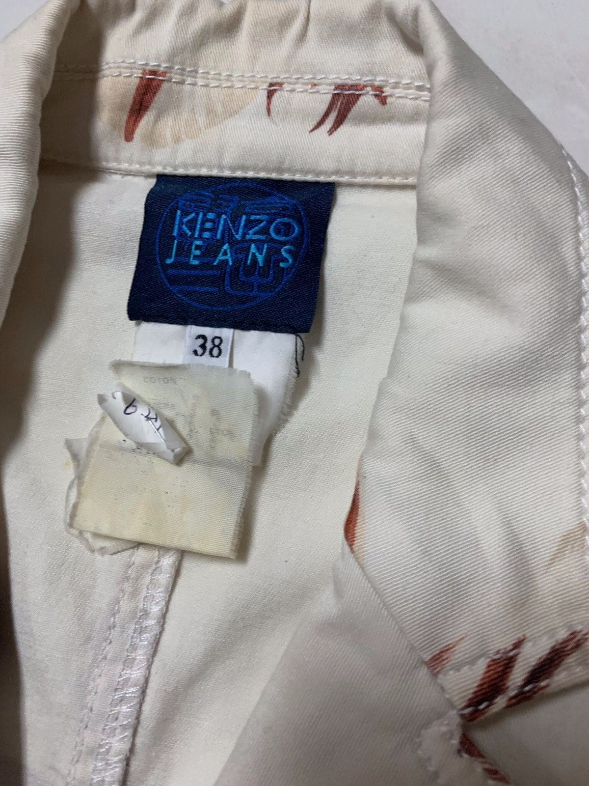 Kenzo × Vintage STEAL💥 VTG Kenzo Floral Art Blazer for Women Size M / US 6-8 / IT 42-44 - 10 Thumbnail